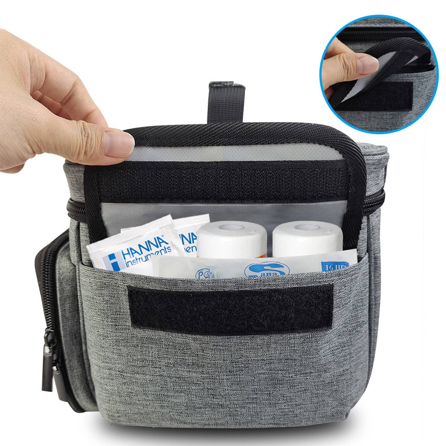First Aid Kit Medicine Bottle Storage Bag 4