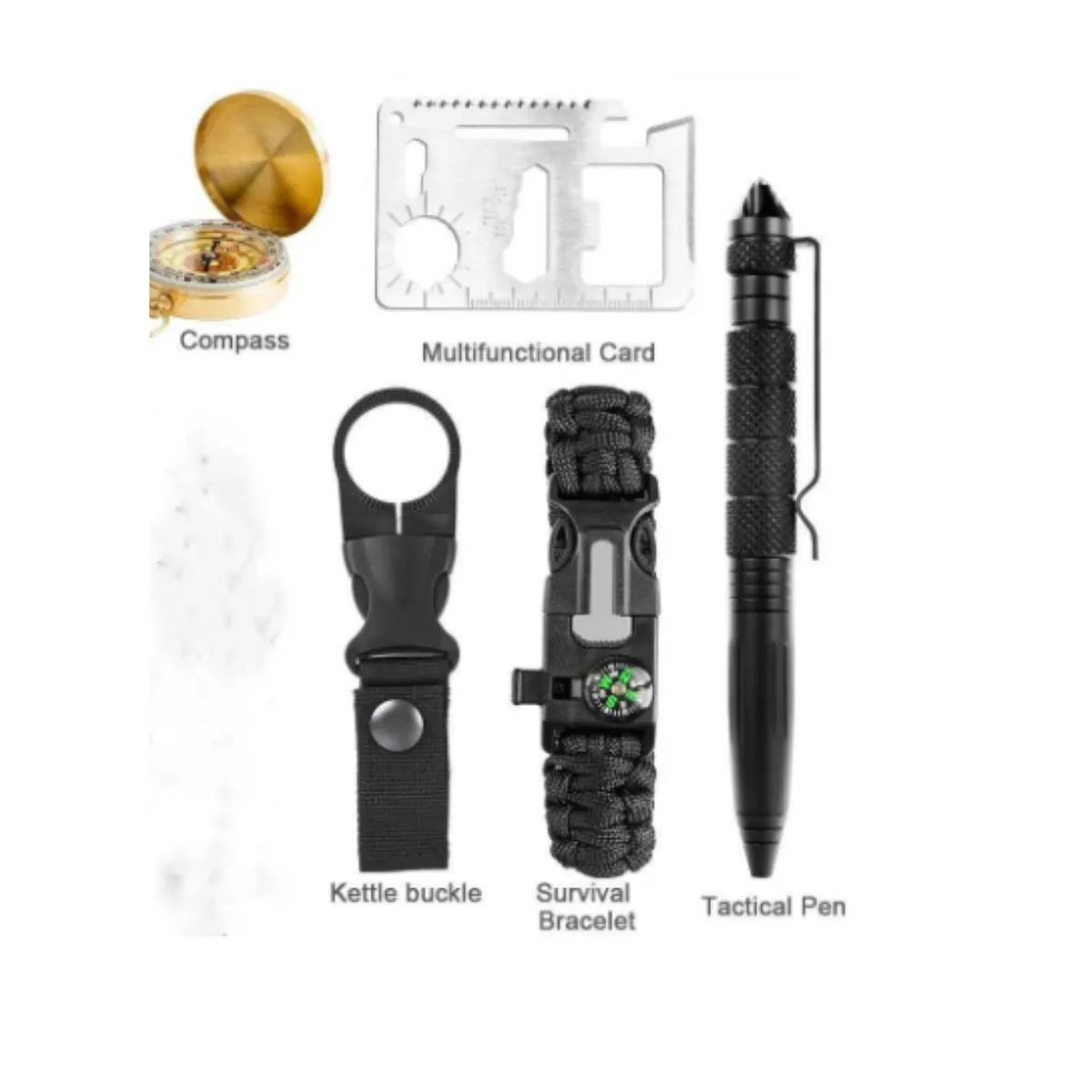 18 In 1 Emergency Survival Kit With Flashlight 3