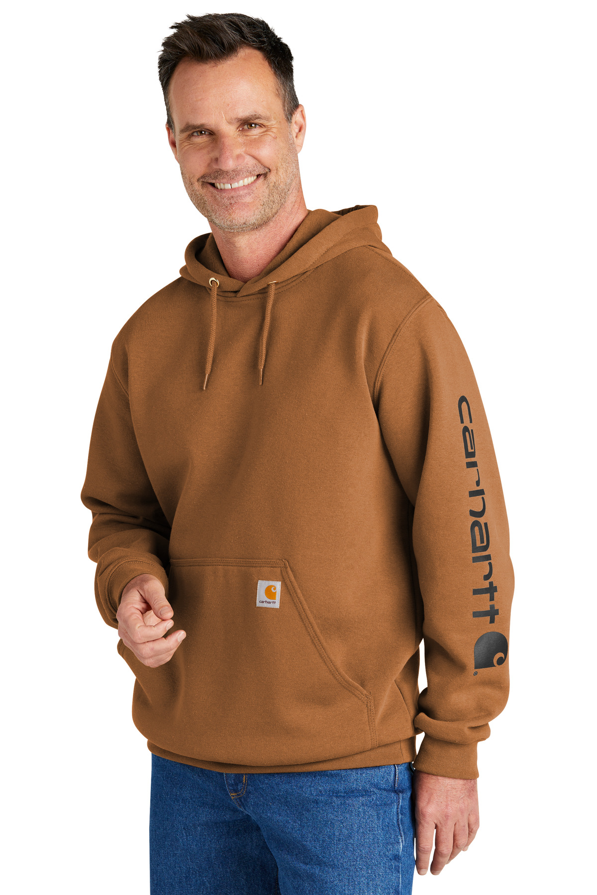 Carhartt Midweight Hooded Logo Sweatshirt CTK288 20
