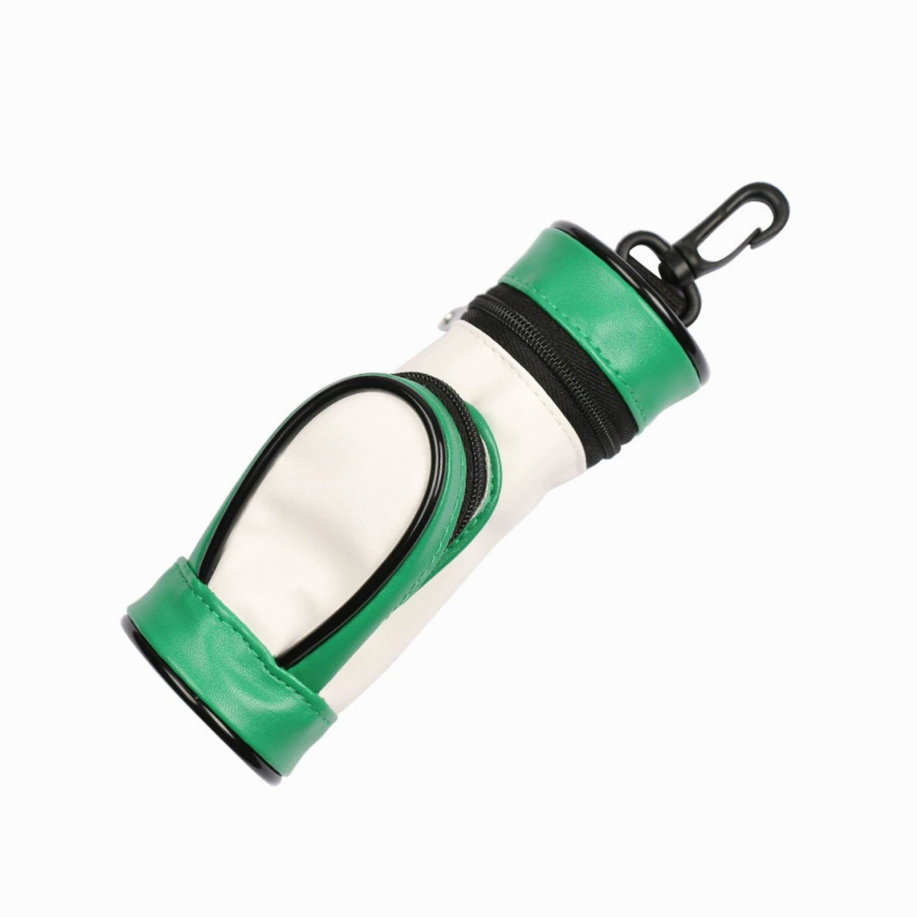 Golf Ball Bag PU Leather 2