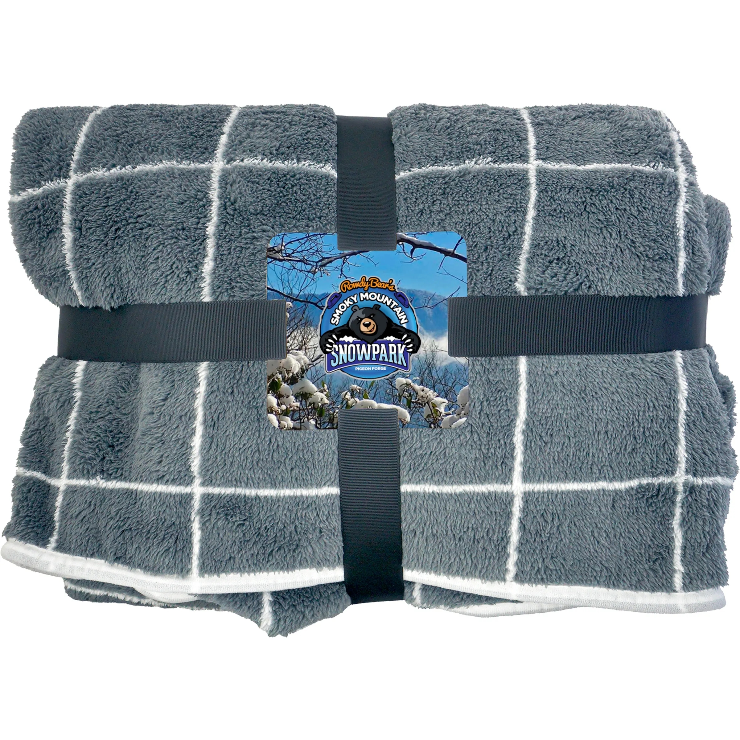 Gift Wrapped Plaid Recycled Blanket 4