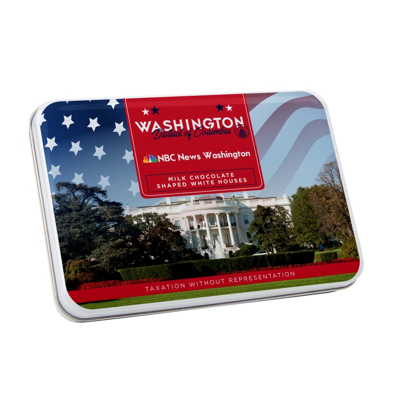 Gift Tin with White House Chocolates 2