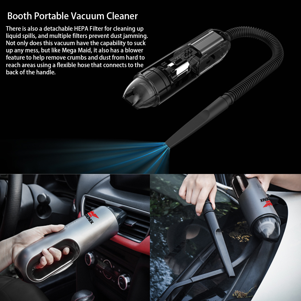 Booth Cordless Handheld Vacuum Cleaner