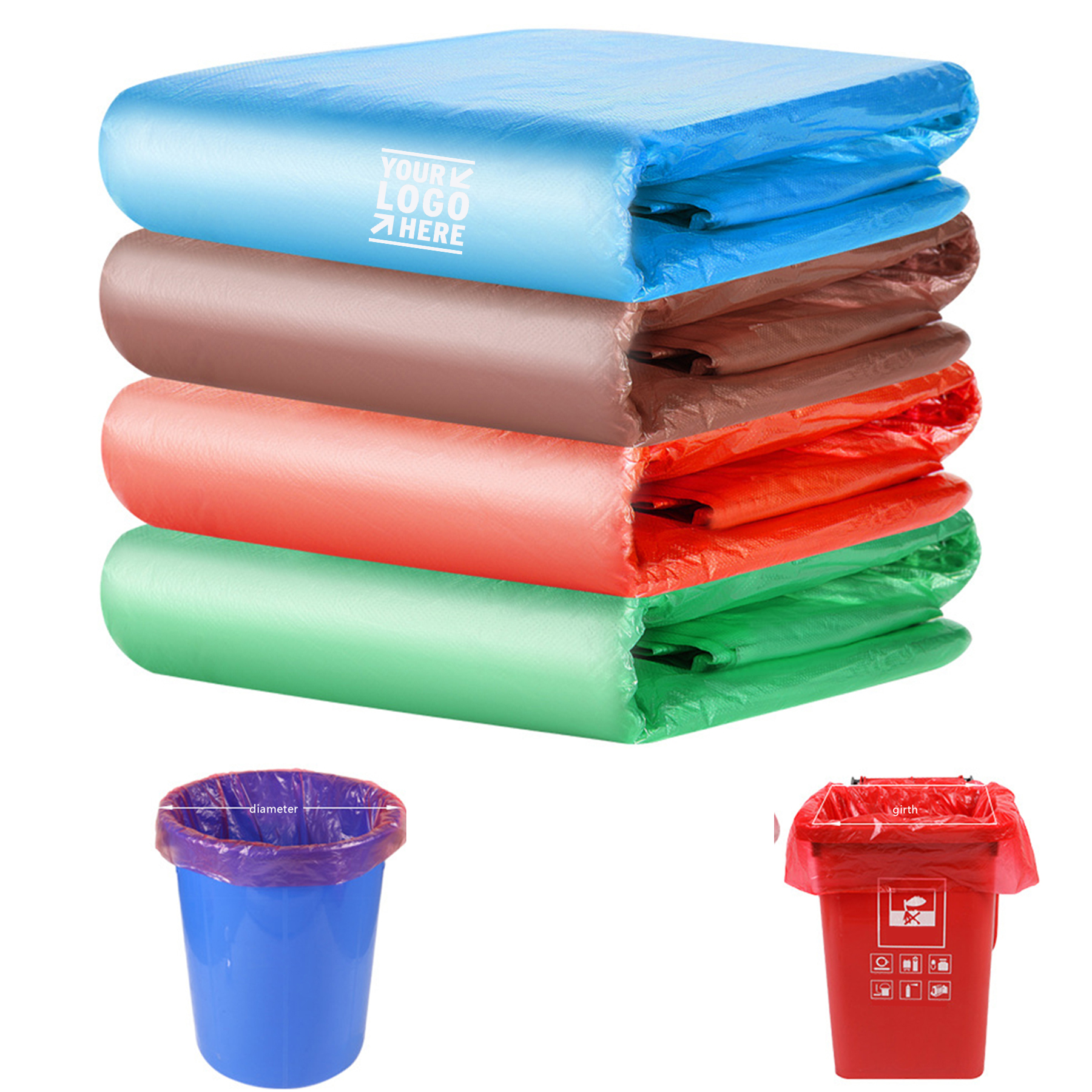 20 Pcs Leaf Yard Waste Bags