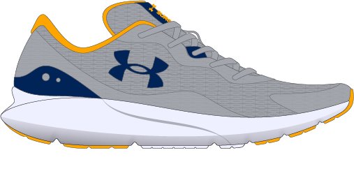 UA Surge 3 Boys' Running Shoes 13