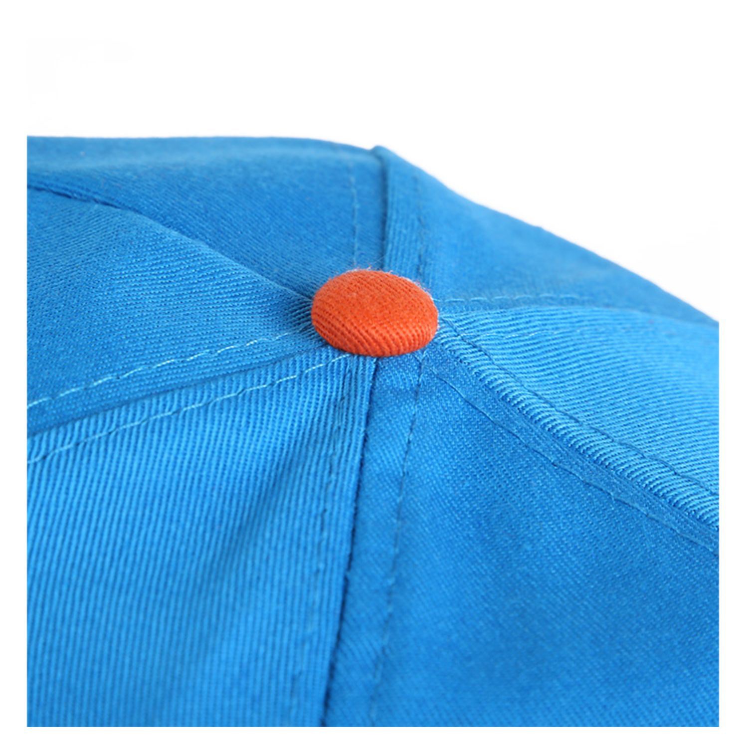 Structured Two-tone 5 Panel Sandwich bill Cap w/ Hook & Loop 5