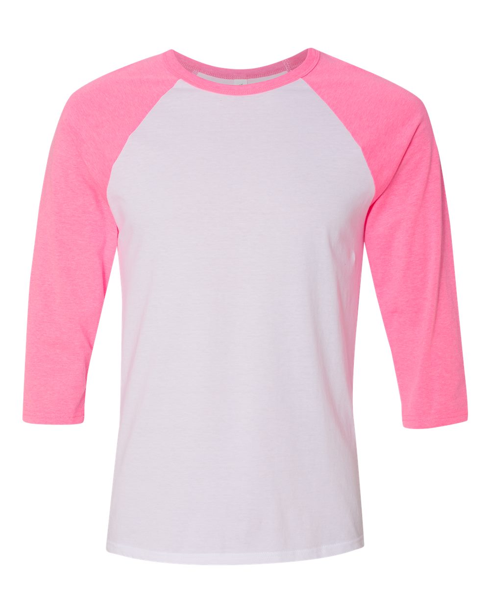 Unisex Three-Quarter Sleeve Baseball Tee - 3200 18