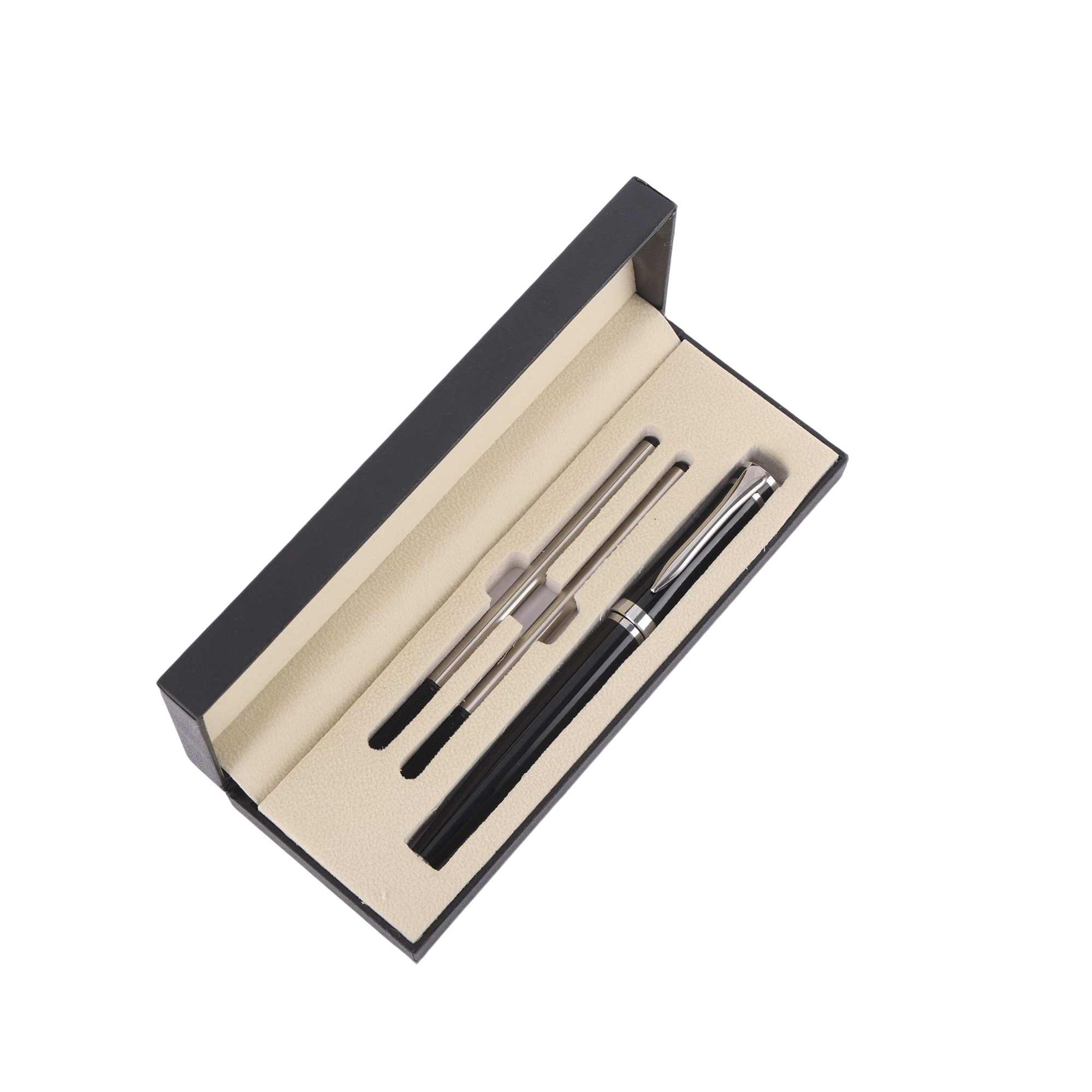 Metal Signature Gel Ink Pen Gift Box With Two Refills 3