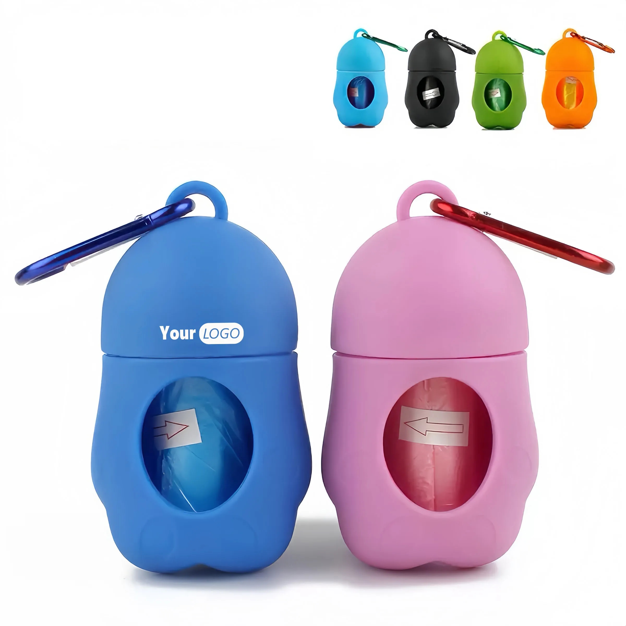 Plastic Pet Poop And Garbage Bag Dispenser 2