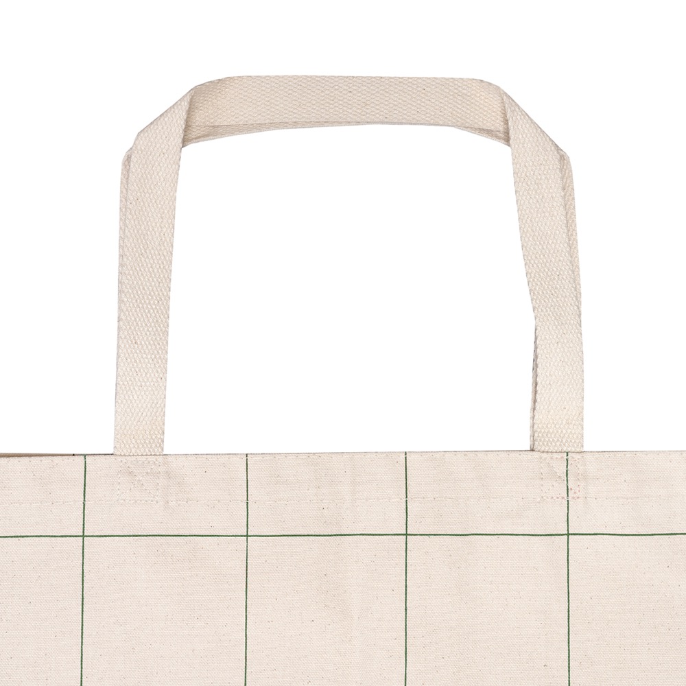 10 Oz. Lightweight Market Tote Windowpane Plaid 7