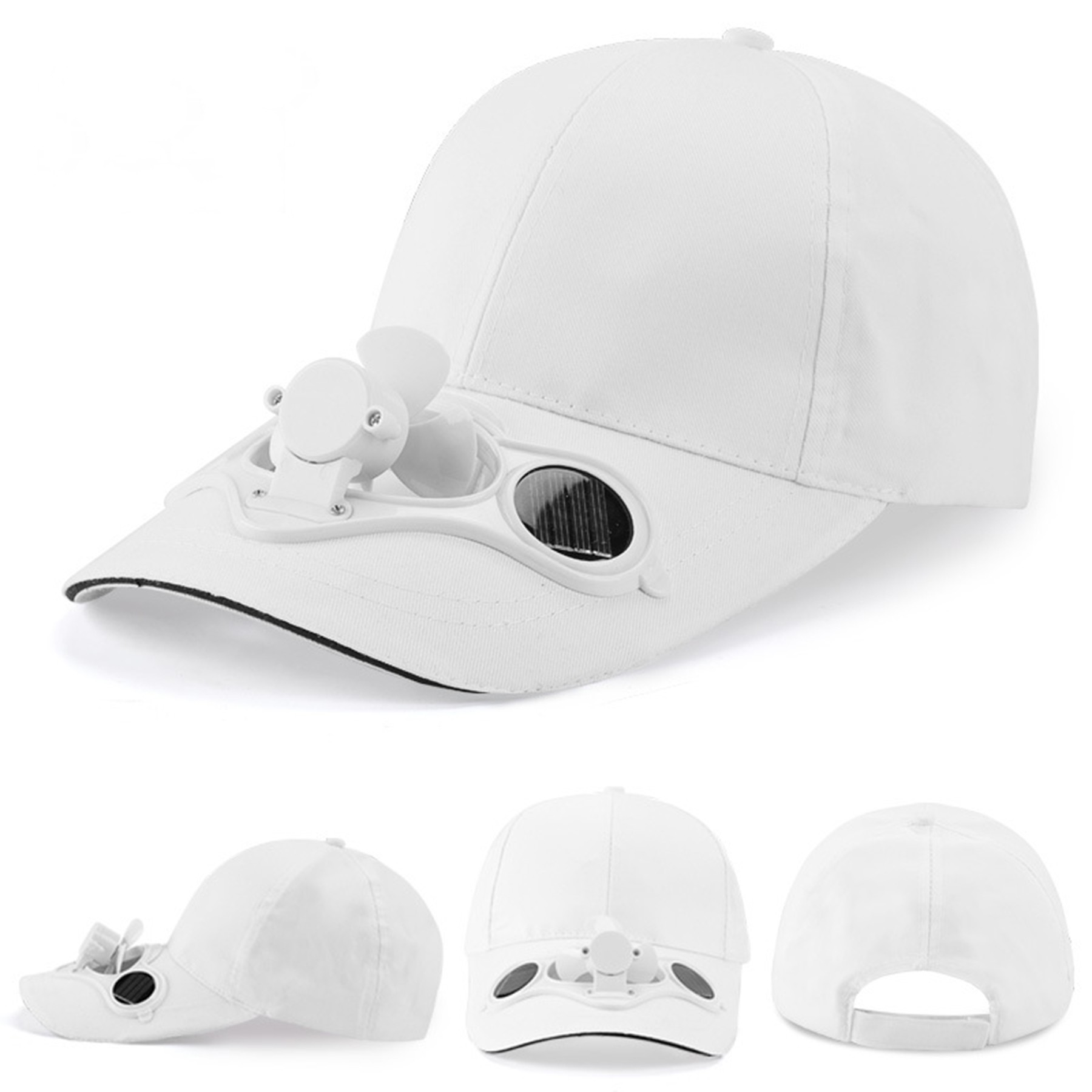 Solar Power Fan Baseball Cap 3