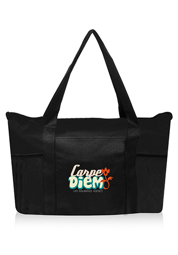 Zippered Non-Woven Tote Bags 4