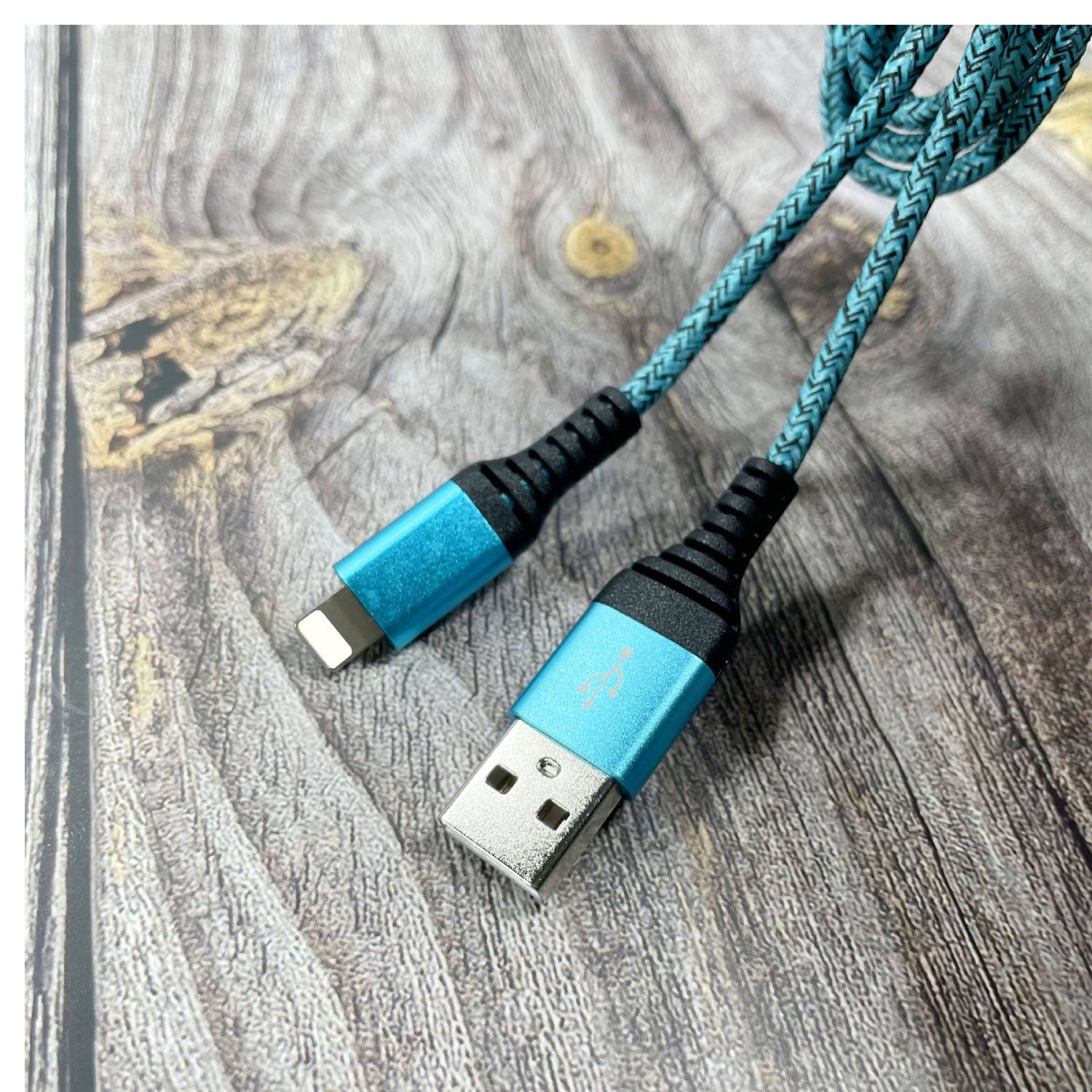 Nylon braided data cable 2