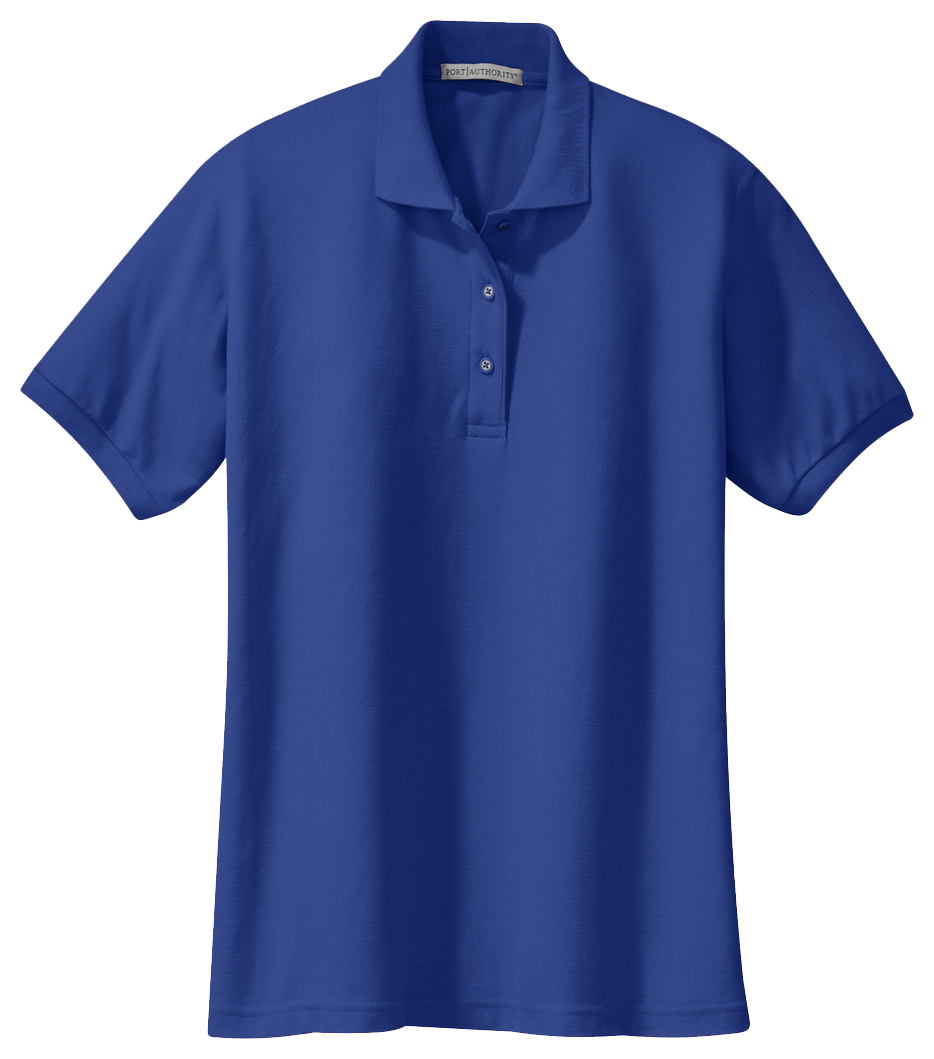 Ladies' 5 oz. 65/35 Poly/Cotton Pique Knit Silk Touch™ Sport Shirts 1