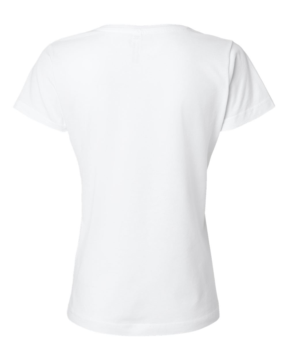 Women's Fine Jersey V-Neck Tee - 3507 56