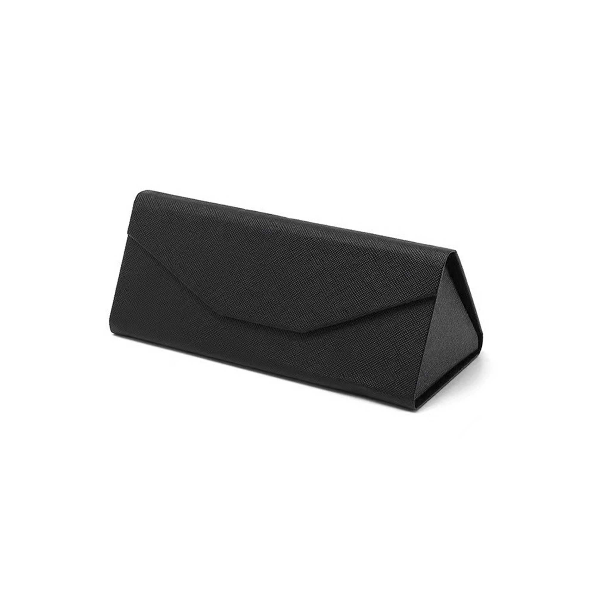 Polyurethane Leather Sunglass Protective Case 6.3" x 2.6" x 2.5" 5