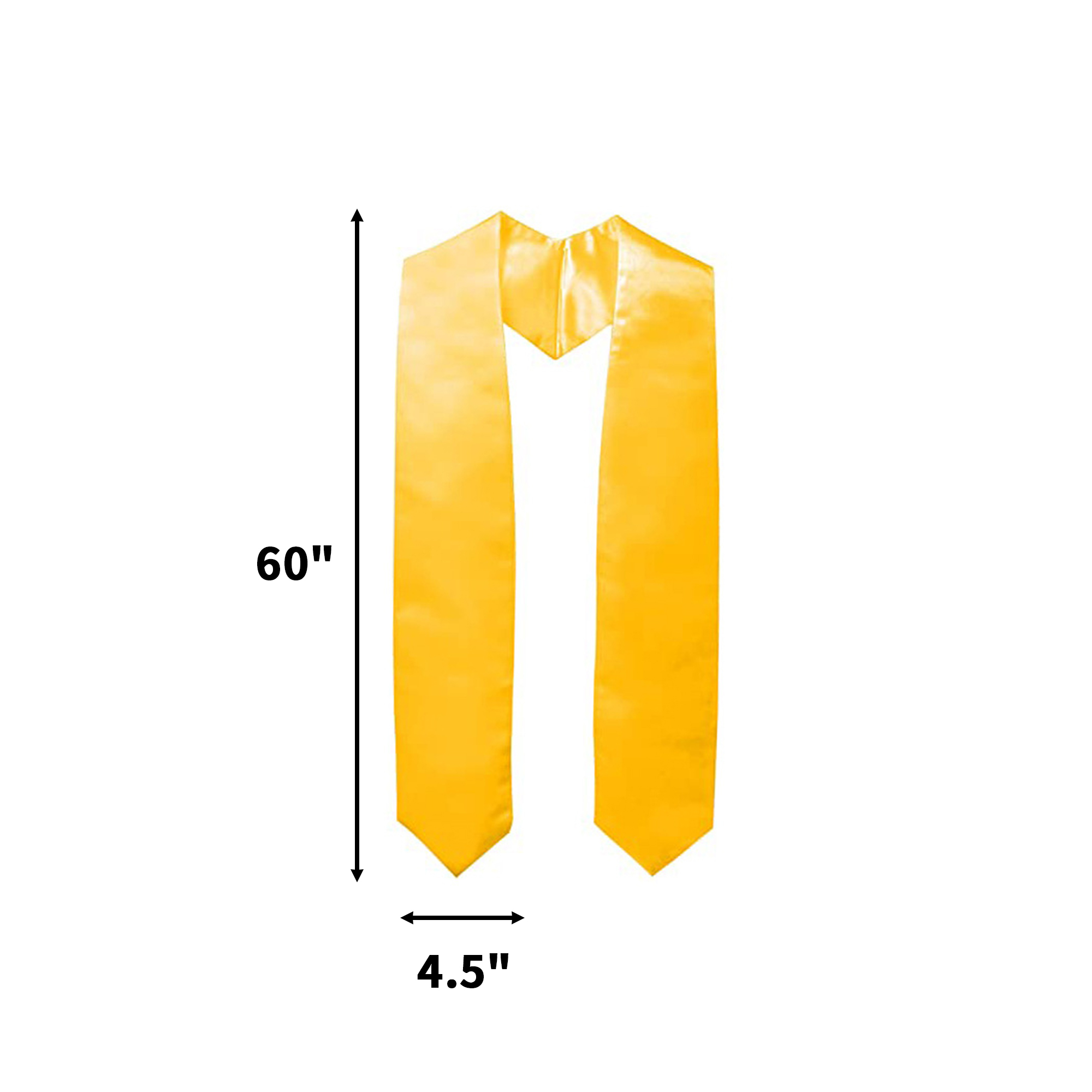 Polyester Graduation Sash Two Side Color 60 X 4.5" 4