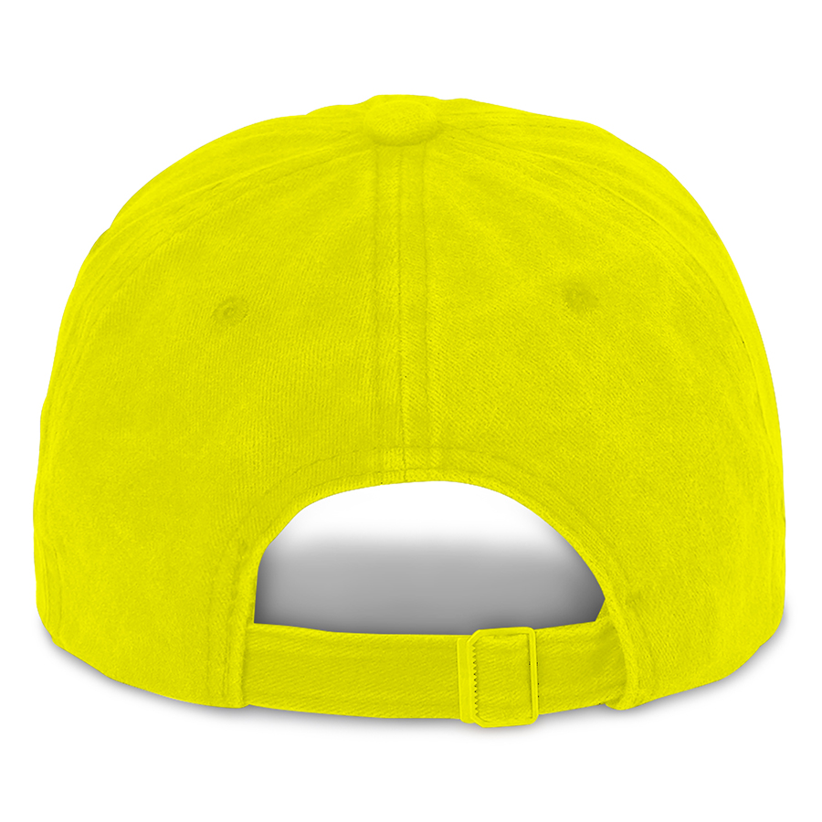 Stock Washed Cotton 6-Panel Baseball Cap w/ D-Ring Metal 15