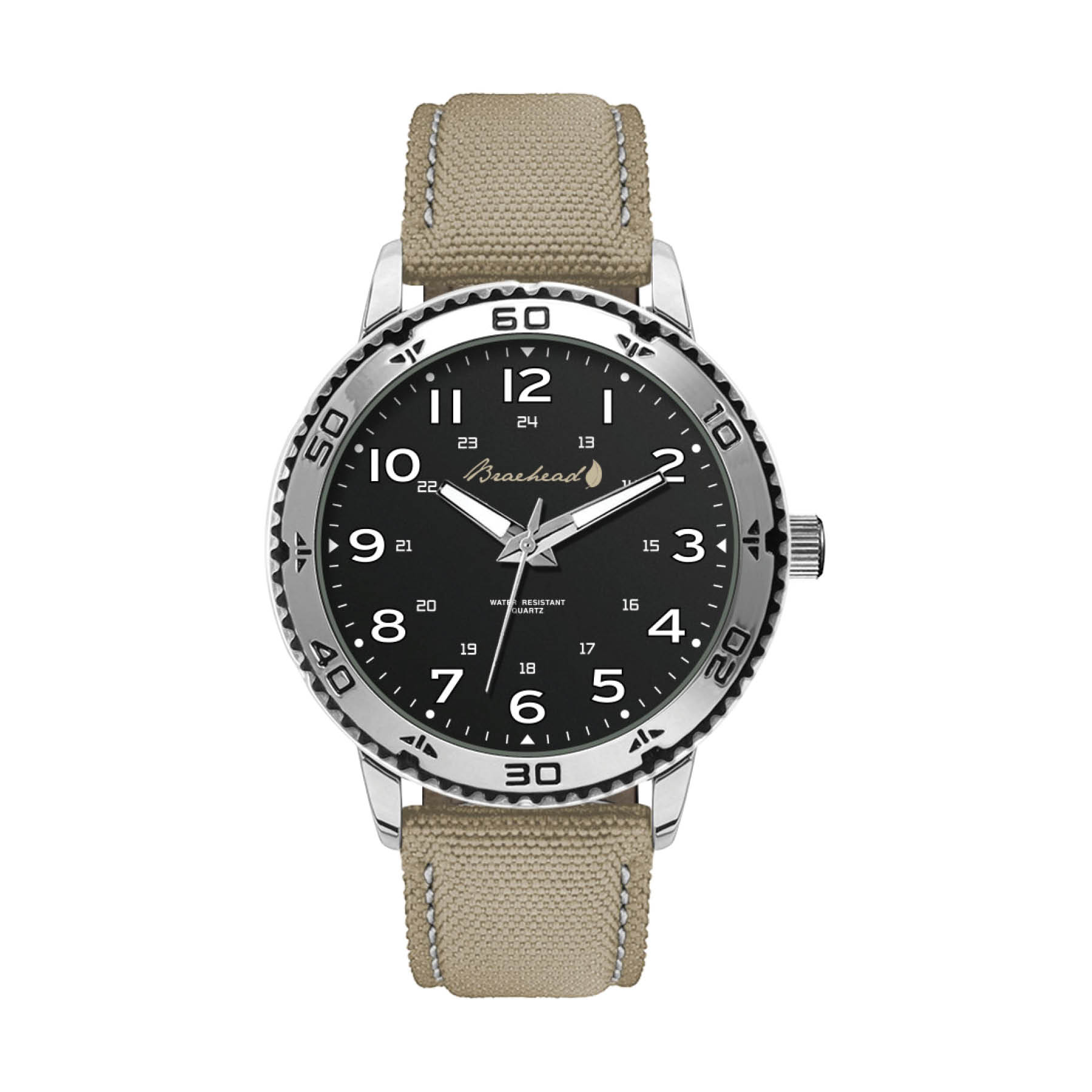 46MM, SILVER METAL CASE, 3-HAND MVT 3