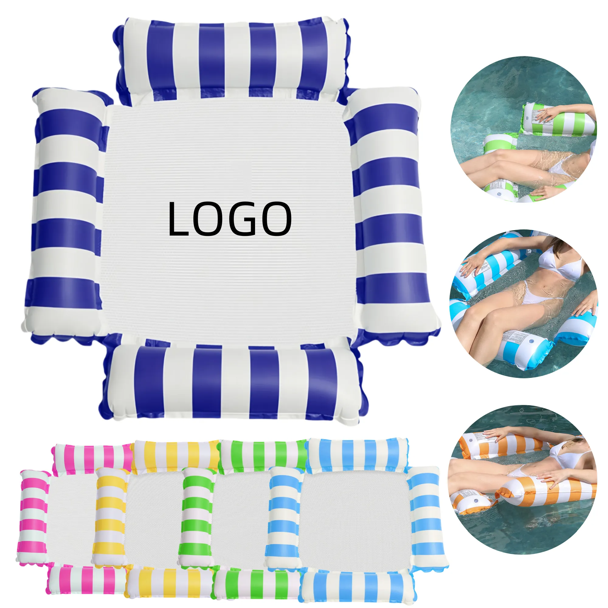 Multicolor Swimming Inflatable Floating Bed 3