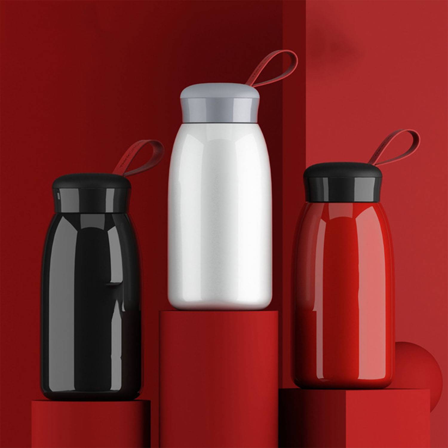 18.3oz stainless steel Portable student insulated cup 7