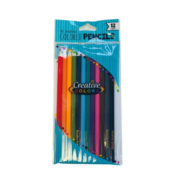 Colored Pencils - 12 Count Pre-Sharpened 1