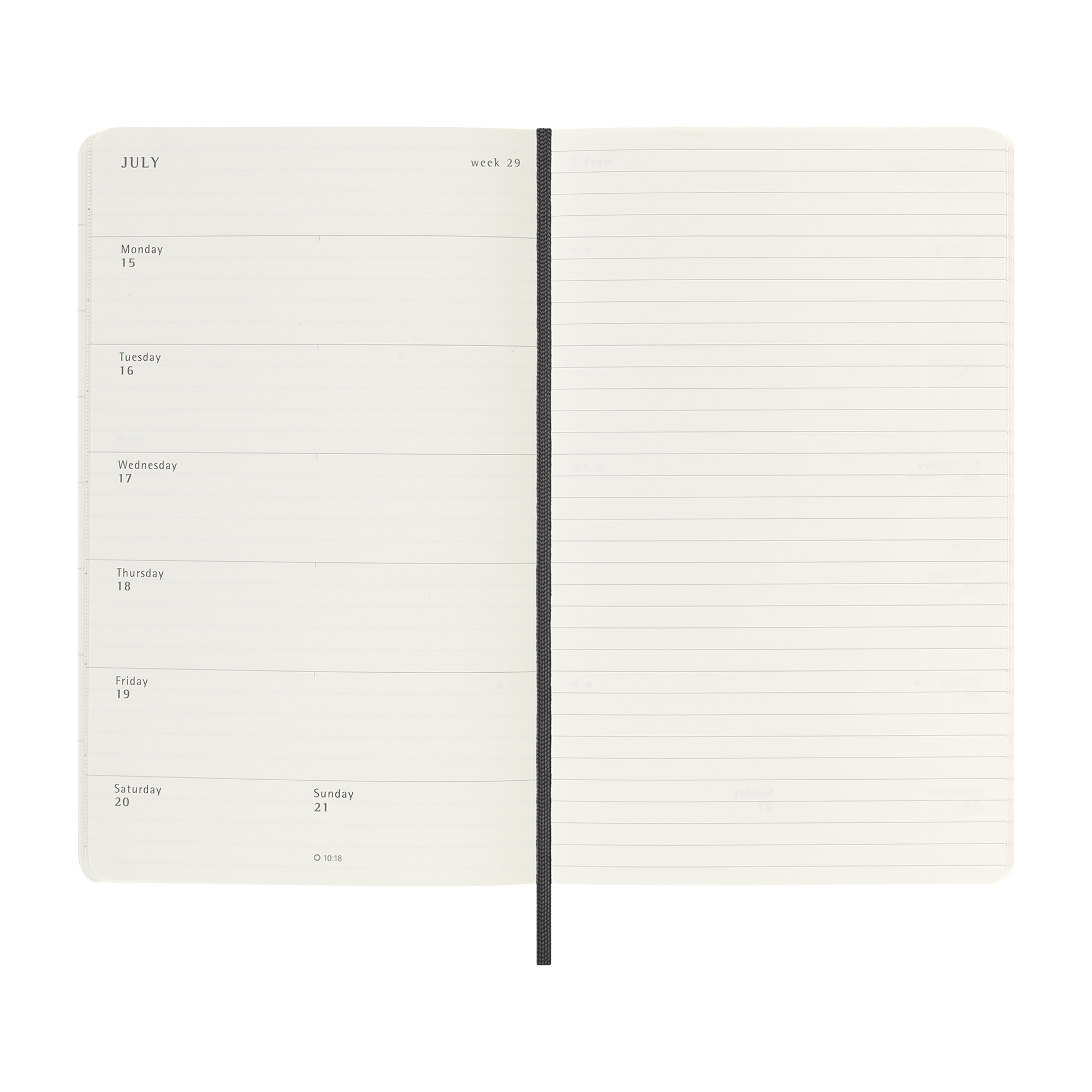 Soft Cover Large 18 Month Weekly 2024-2025 Planner
