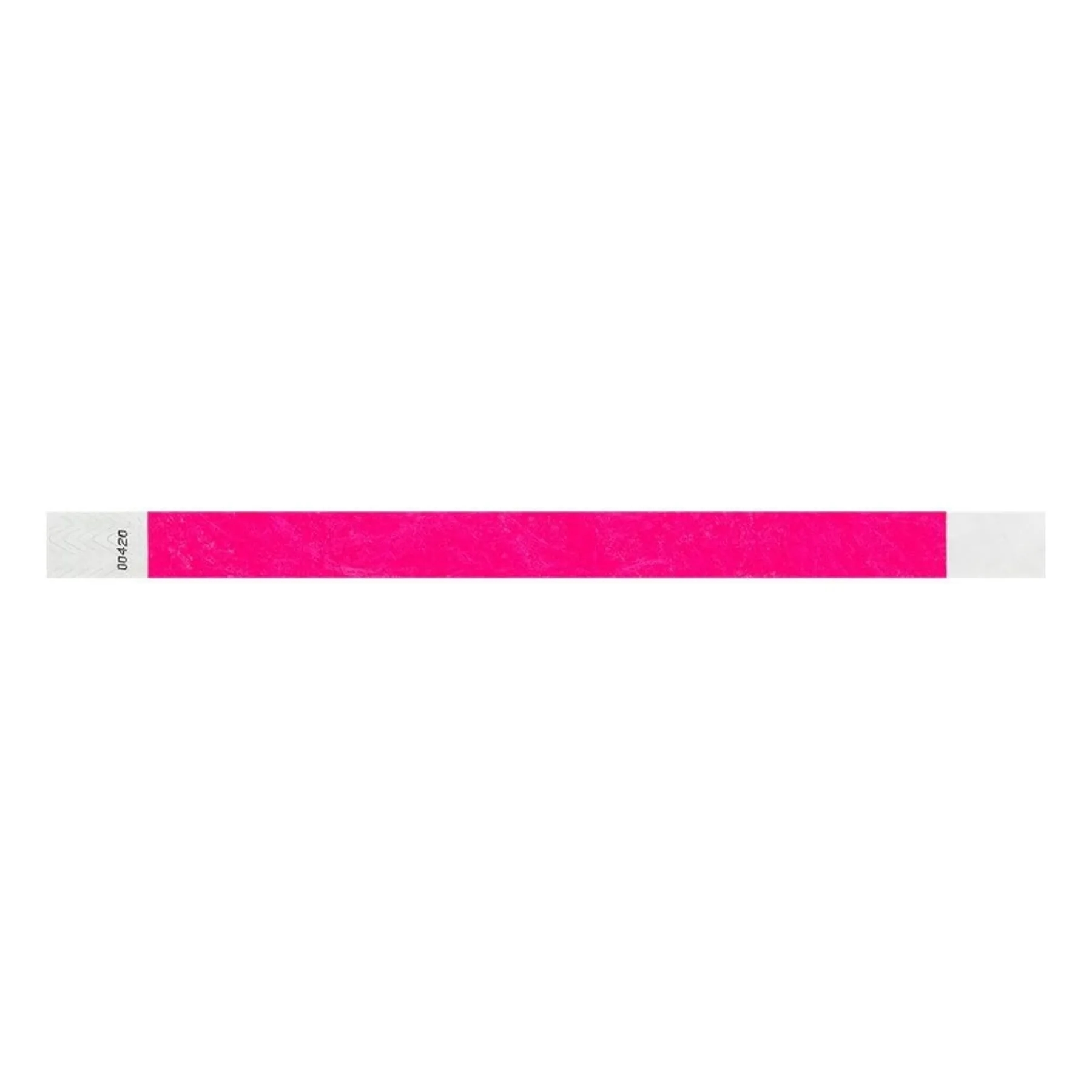 Neon Green Tyvek wristbands for events 2