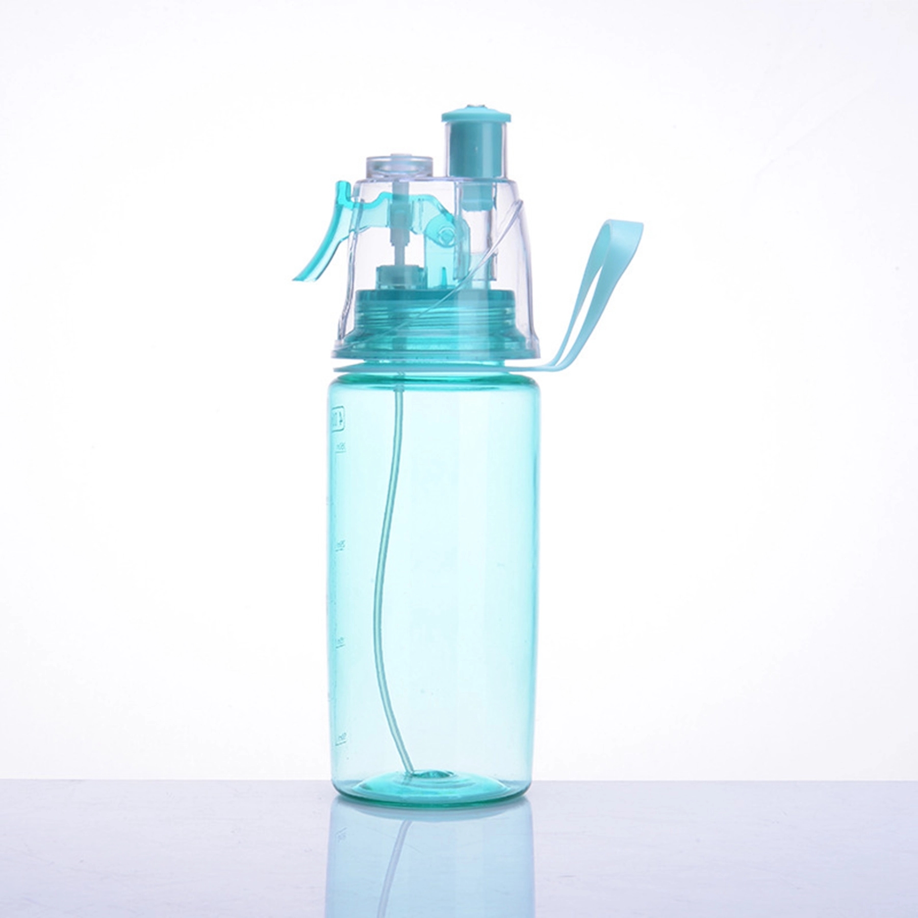 400 ML Plastic Drink Spray Sport Water Bottle 9