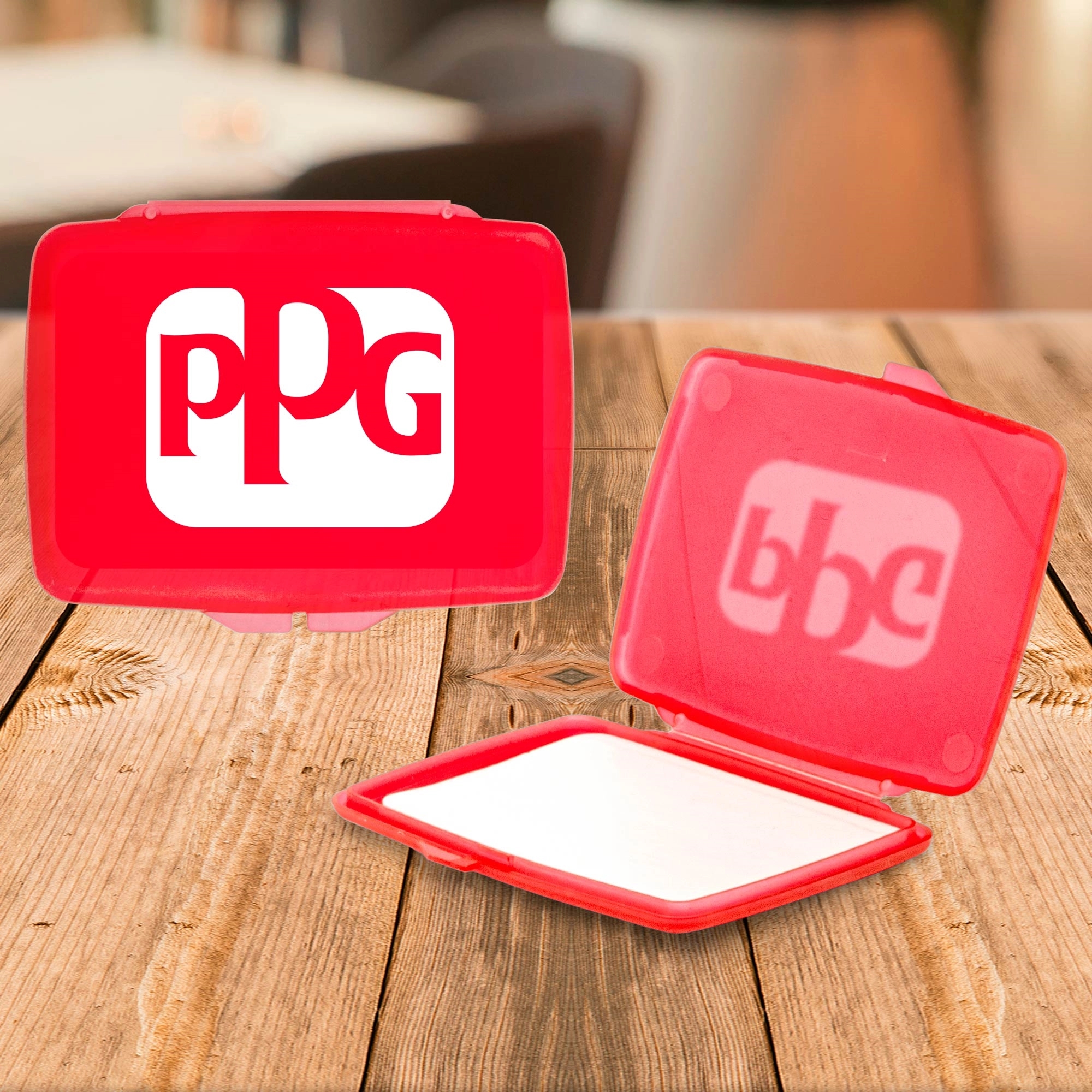 Travel-Size Paper Soap with Plastic Container