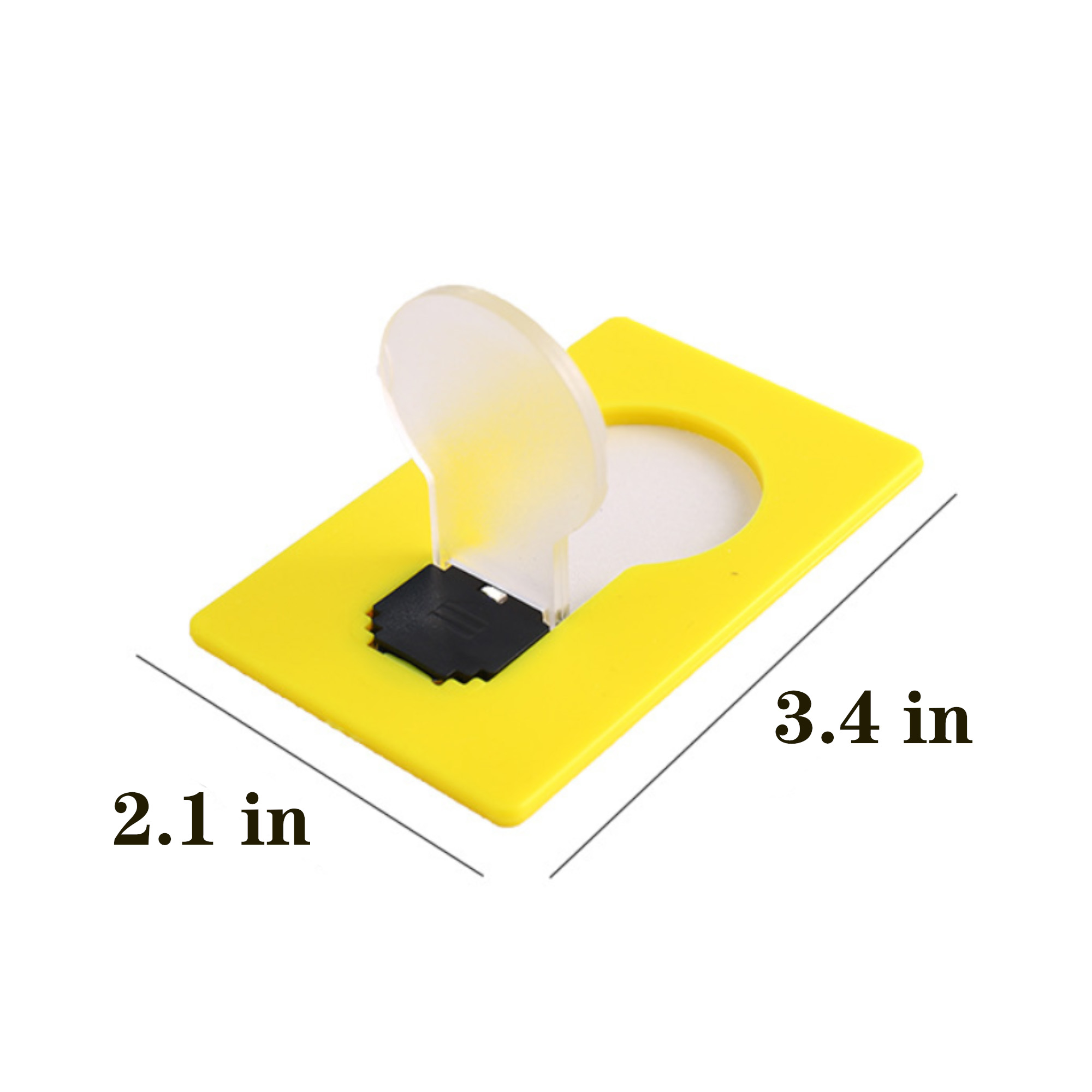 LED Foldable Card Mini Night Light Portable Glowing Decor 3