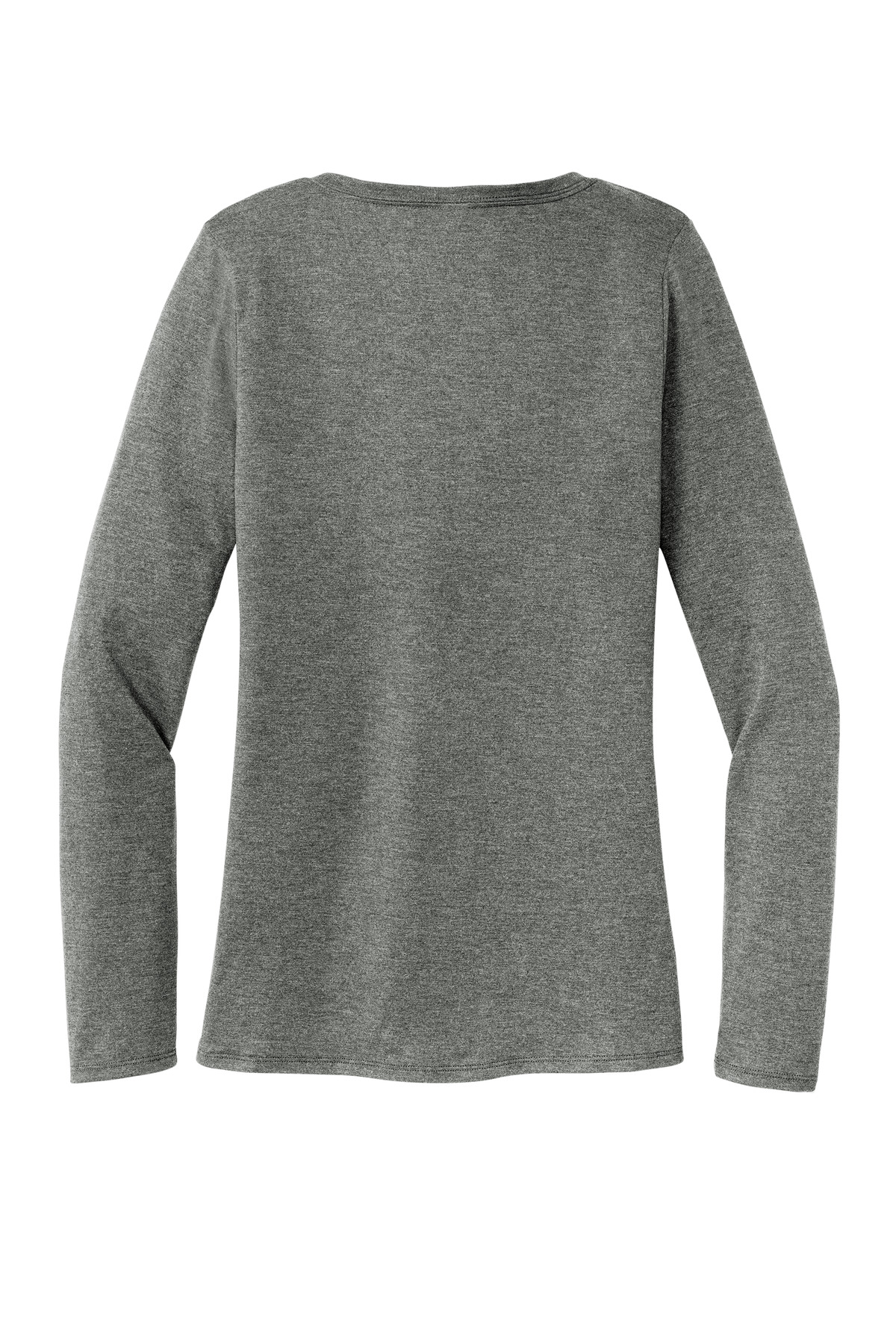 District Women's Perfect Tri Long Sleeve V-Neck Tee DT135 31