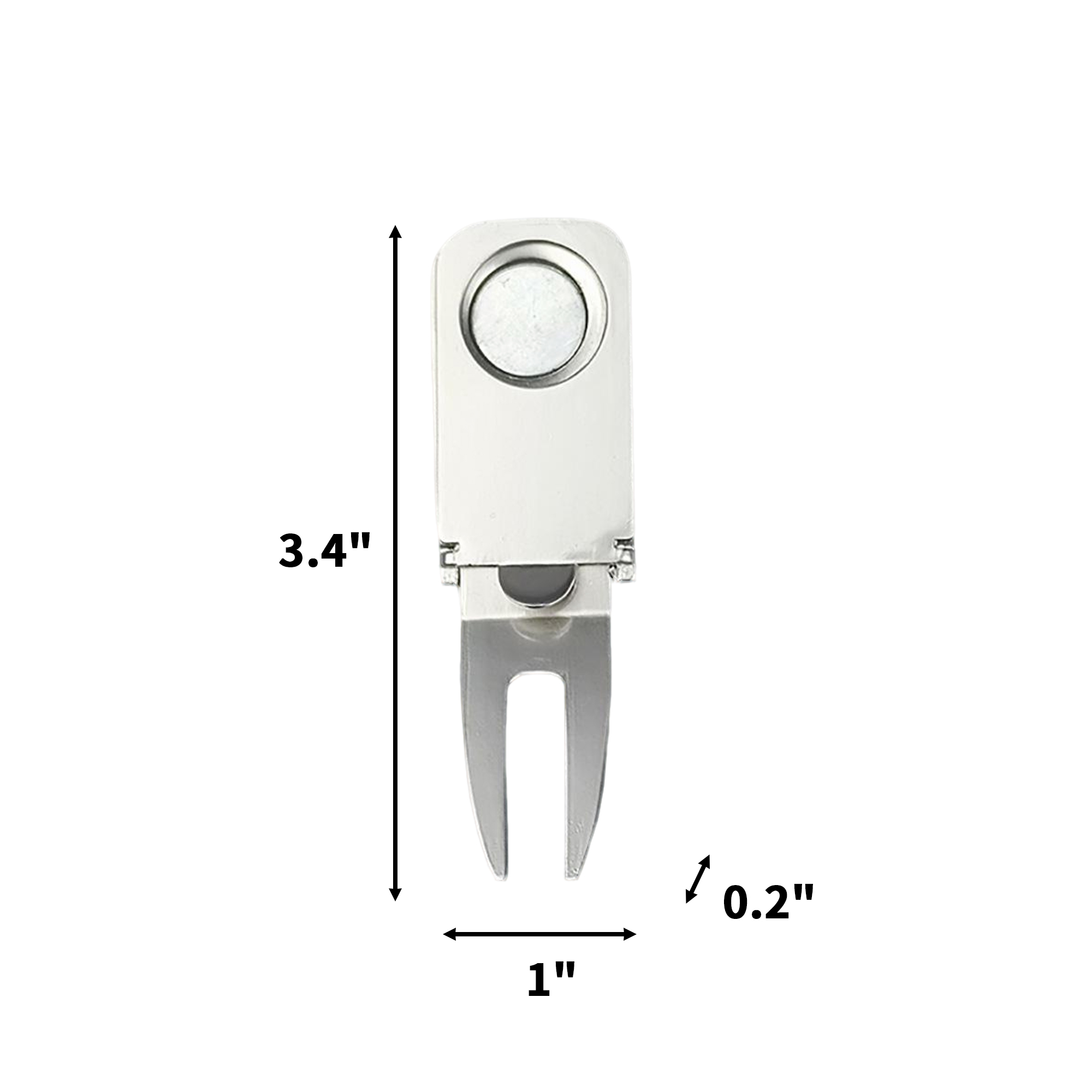 Golf Divot Tool With Cigar Holder Magnet 4