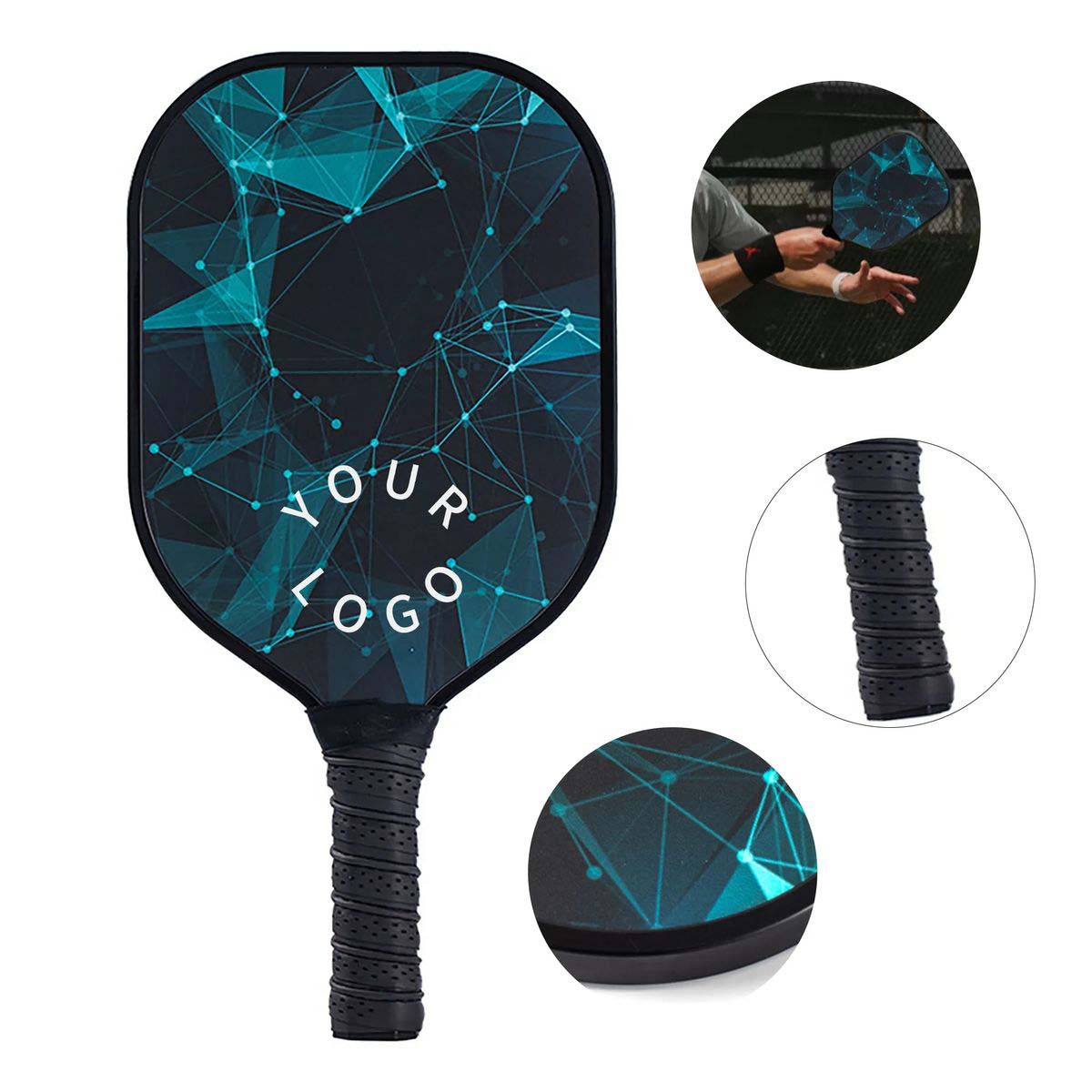 Lightweight Pickleball Paddle with Reinforced Edge 2