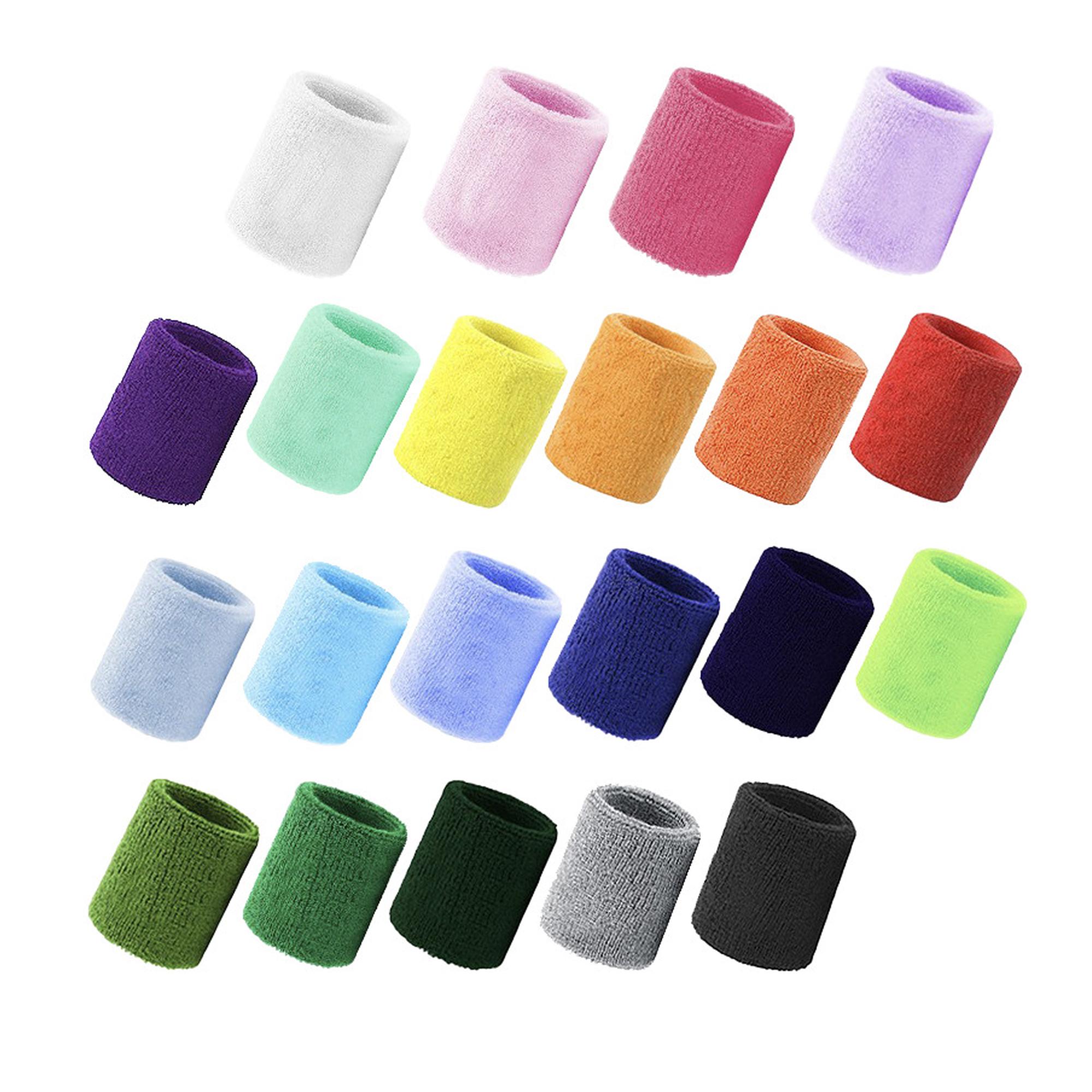 Sports Elastic Wrist Breathable Sweatbands 2