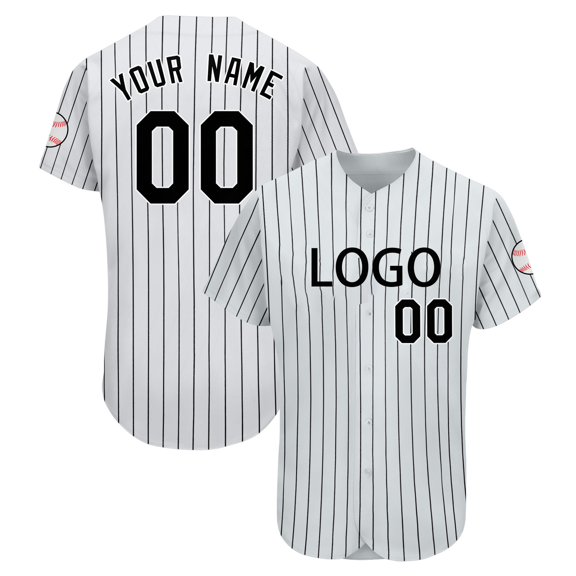 Custom Baseball Jerseys MOQ 50pcs 2