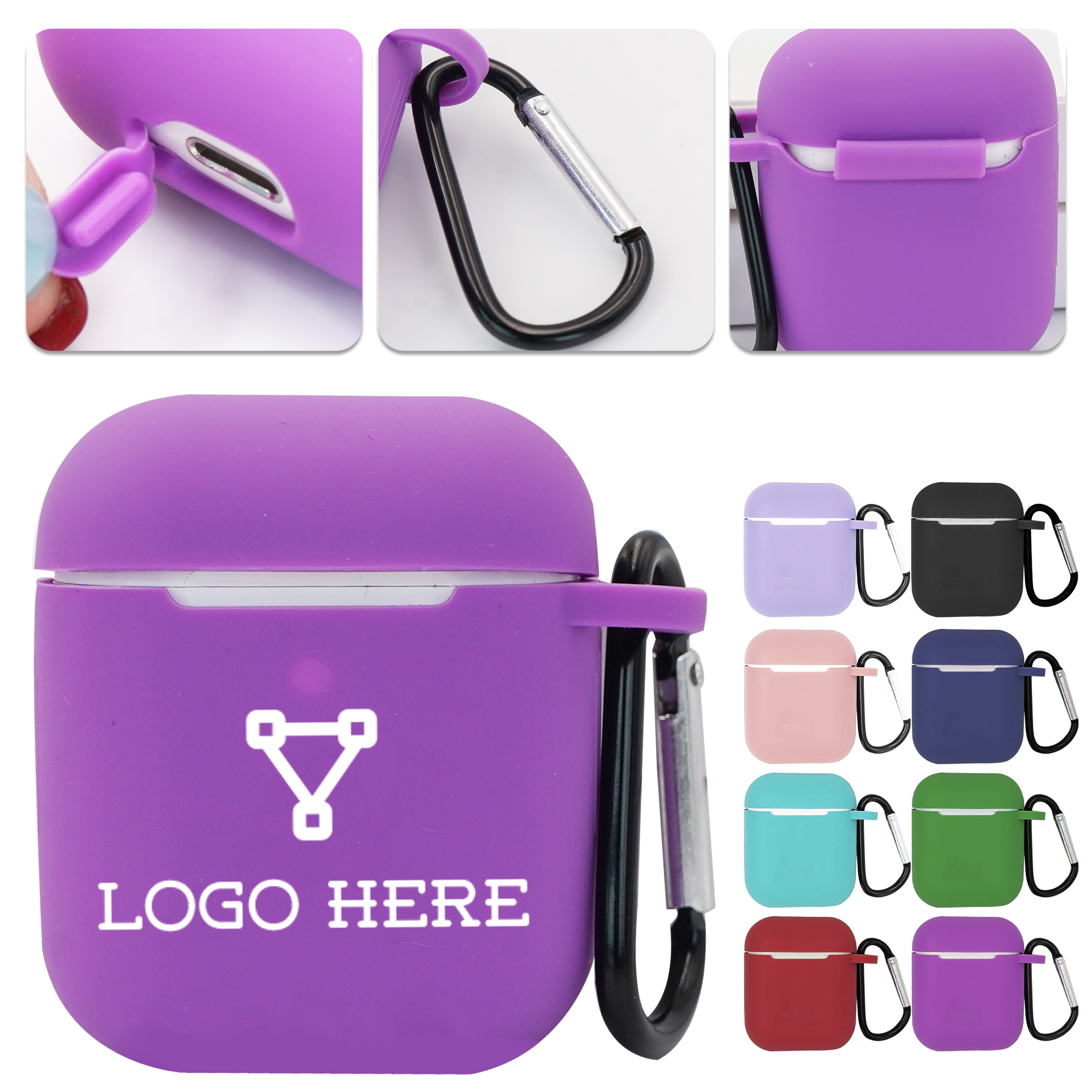 Custom Silicone Earphone Cover / Pods Case 2 2