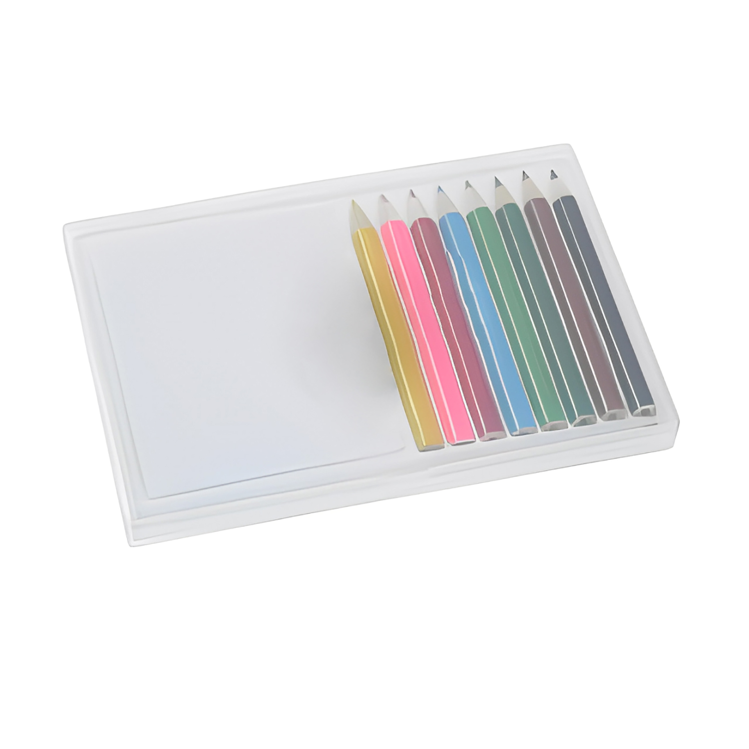 9PCS Sketch Pad Colored Pencil Set w/ Box 3