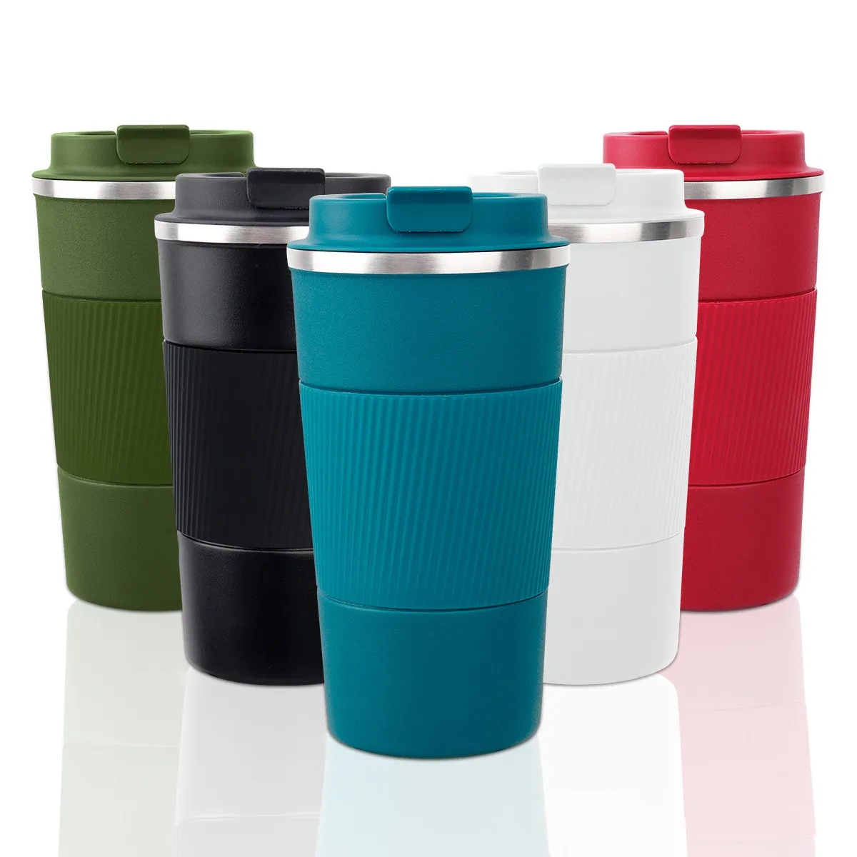 12oz Travel Mug Insulated Coffee Cup 5