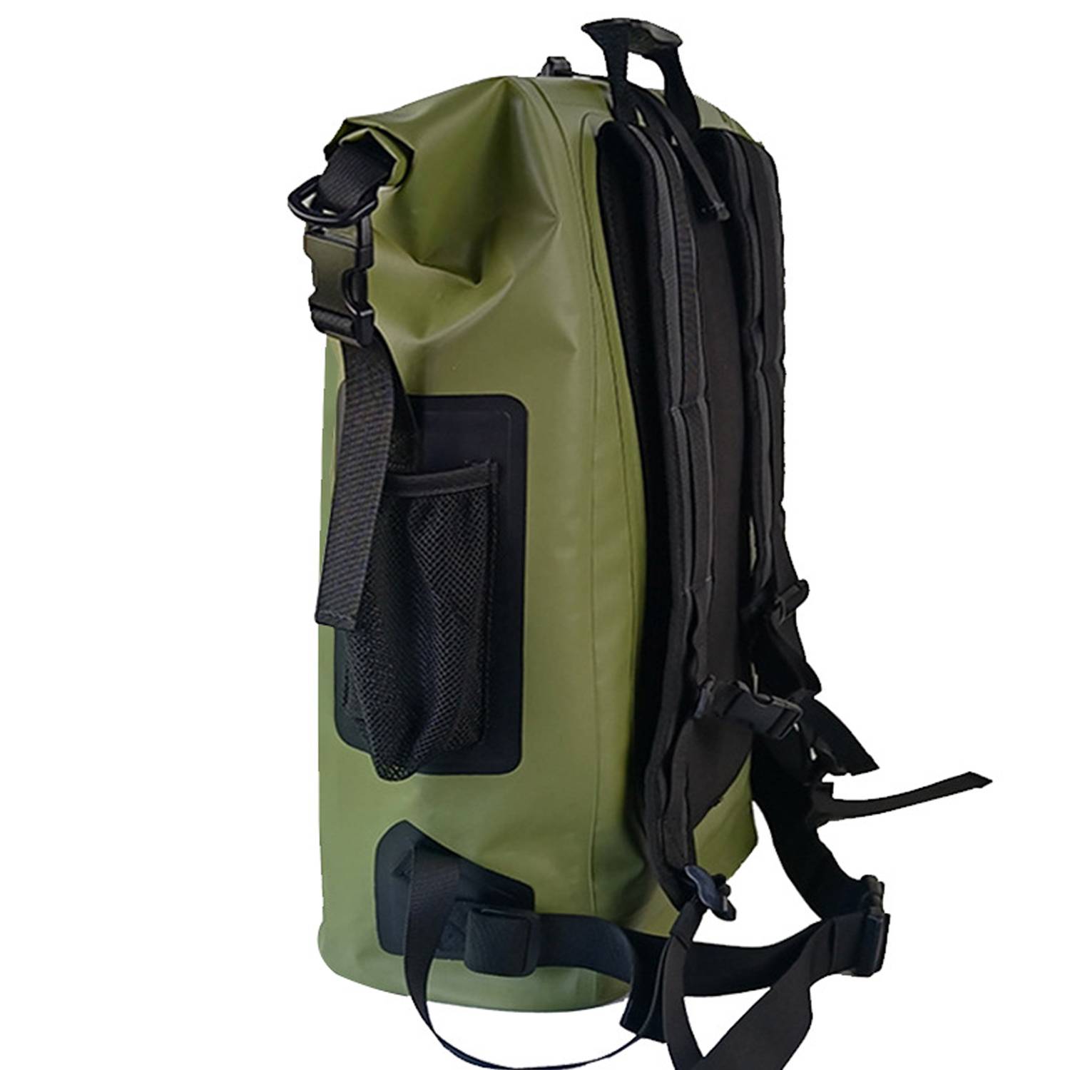 Outdoor Walking Camping 35L Waterproof Bucket Backpack 4