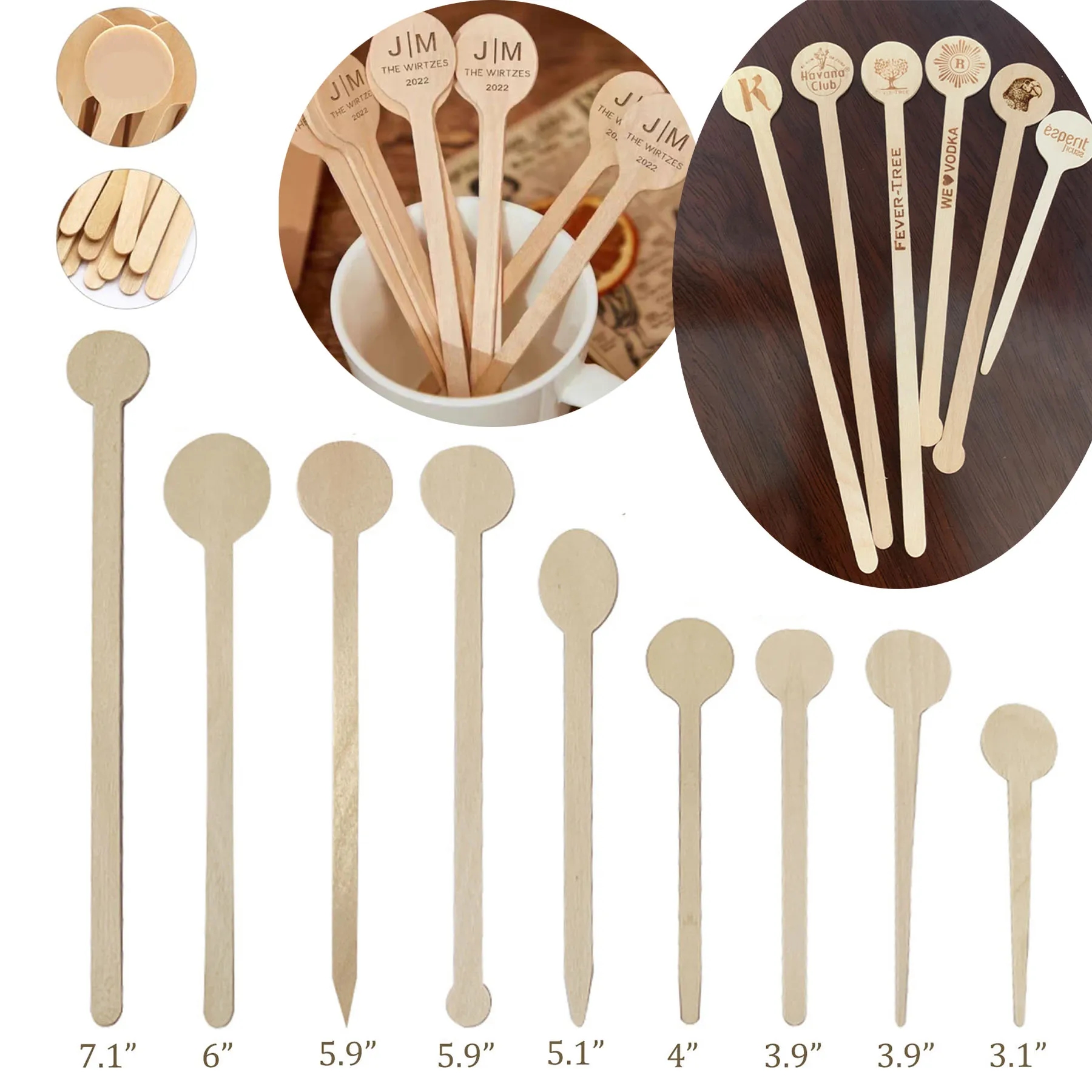 Wooden Coffee Stir Stick 8