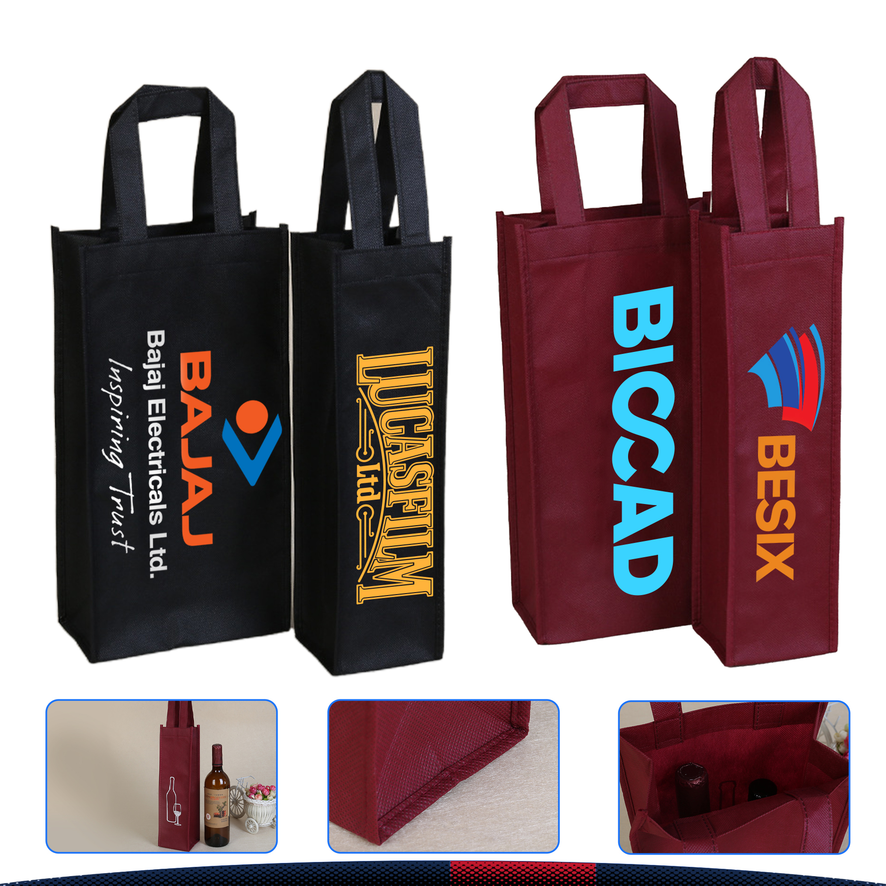 Sharcy Wine Bottle Bag 1