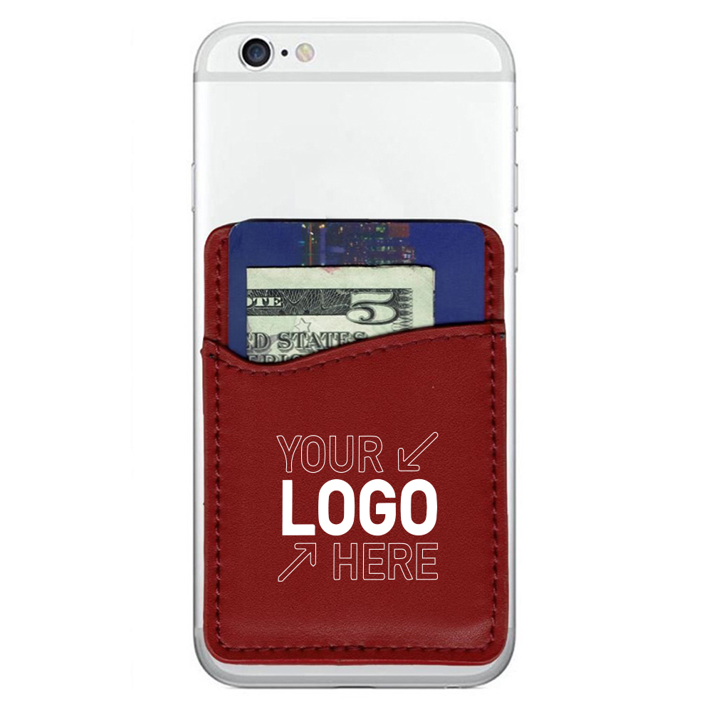 Leather Cell Phone Wallet Card Holder 3
