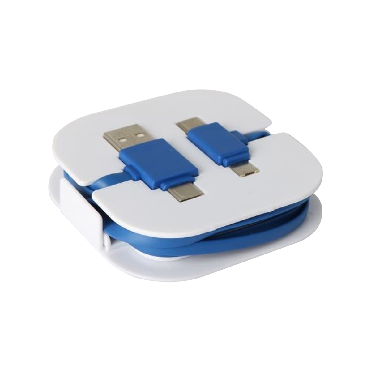 4-In-1 Multi-Connector Charging Cable: Micro/Type C To Type C/Lightning 11