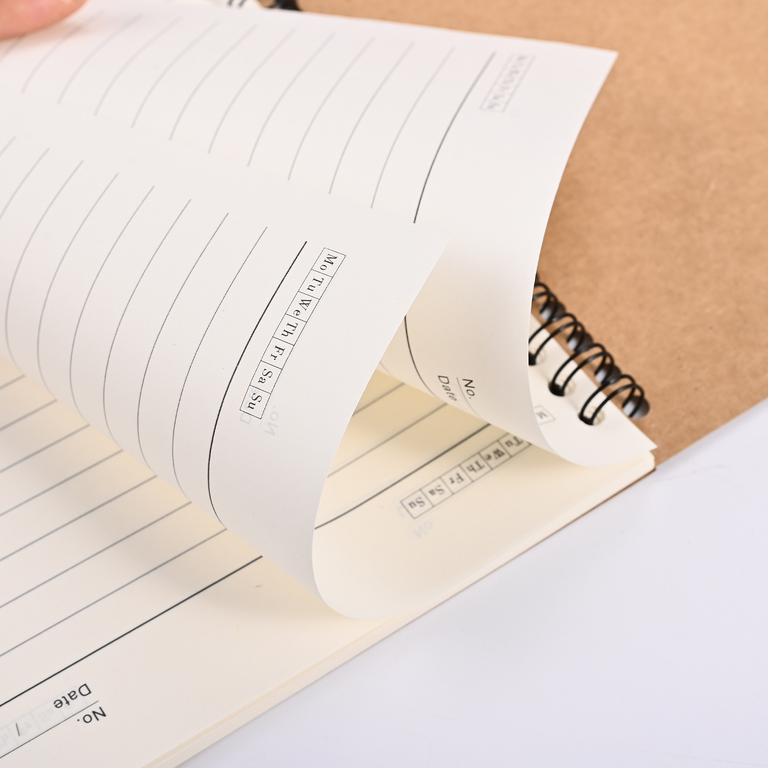 A5 Hardcover Leather Notebook 2