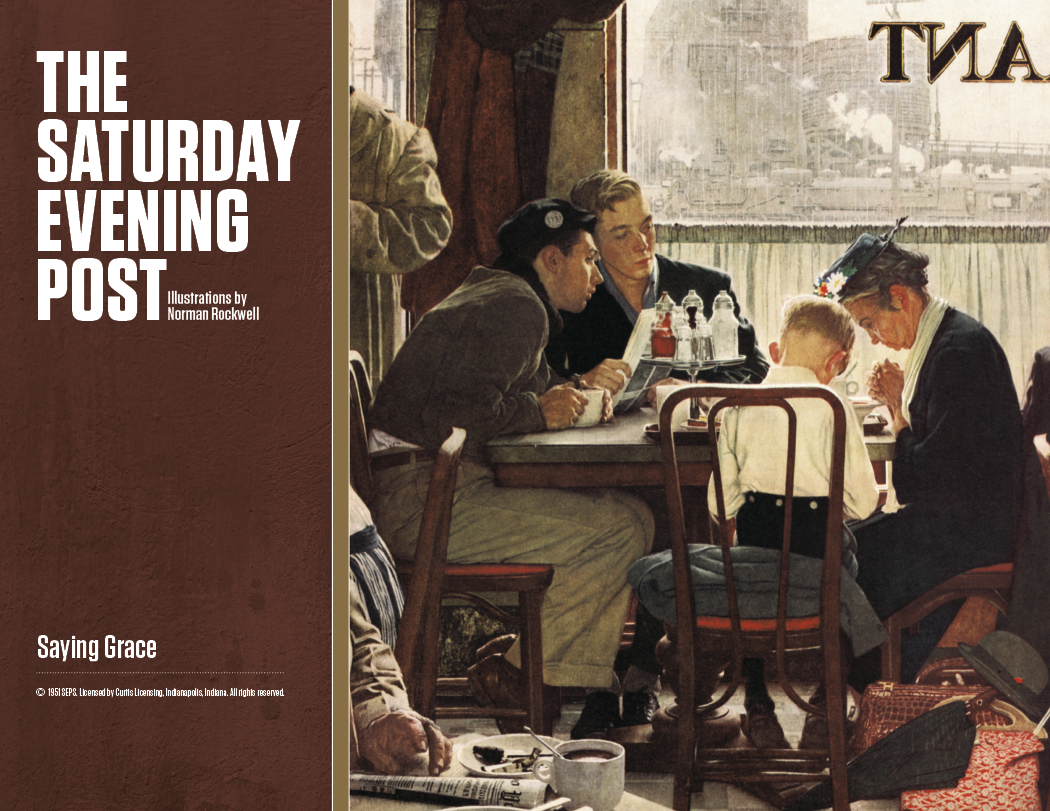 Good Value™ The Saturday Evening Post Illustrations by Norman Rockwell – Spiral Calendar 52