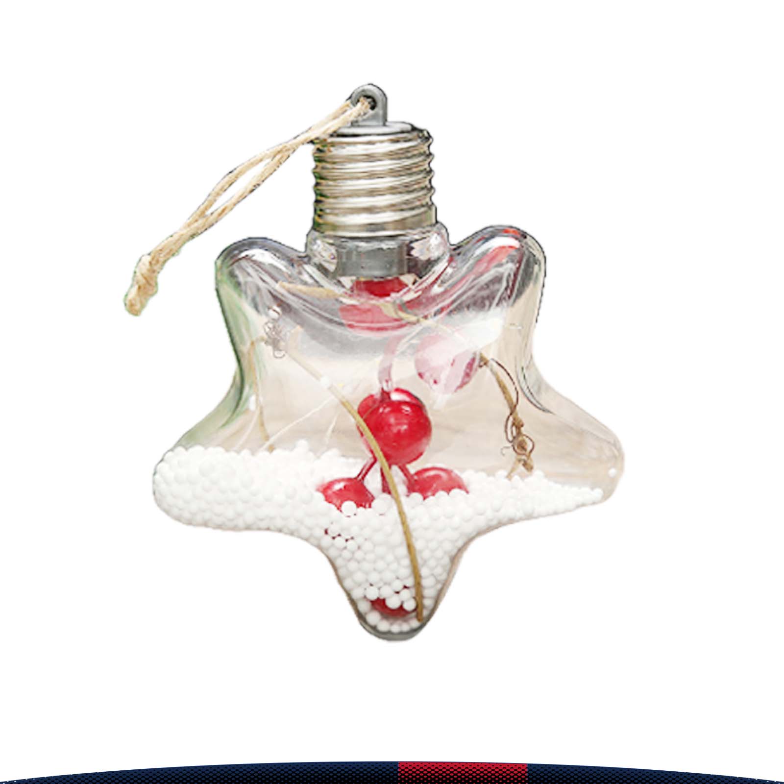 Transparent Star LED Decorative Bottle 4