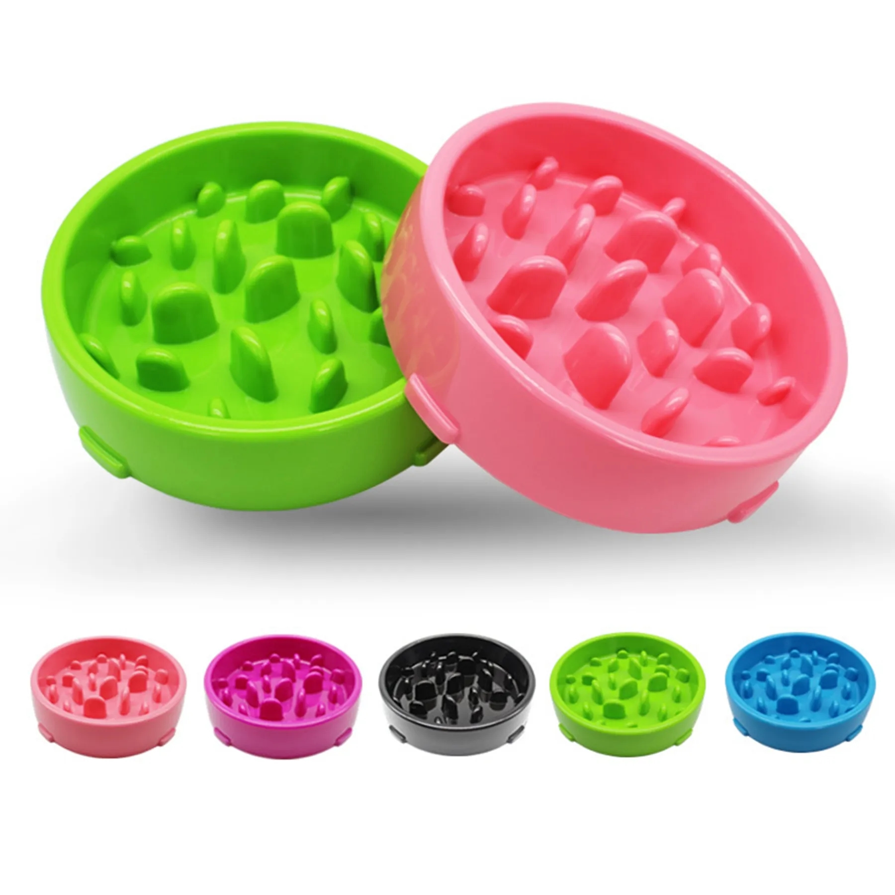 Silicone Slow Feeding Pet Bowl 10