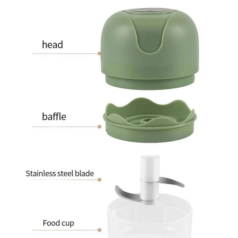 Electric Garlic Chopper cooking machine Onion 4
