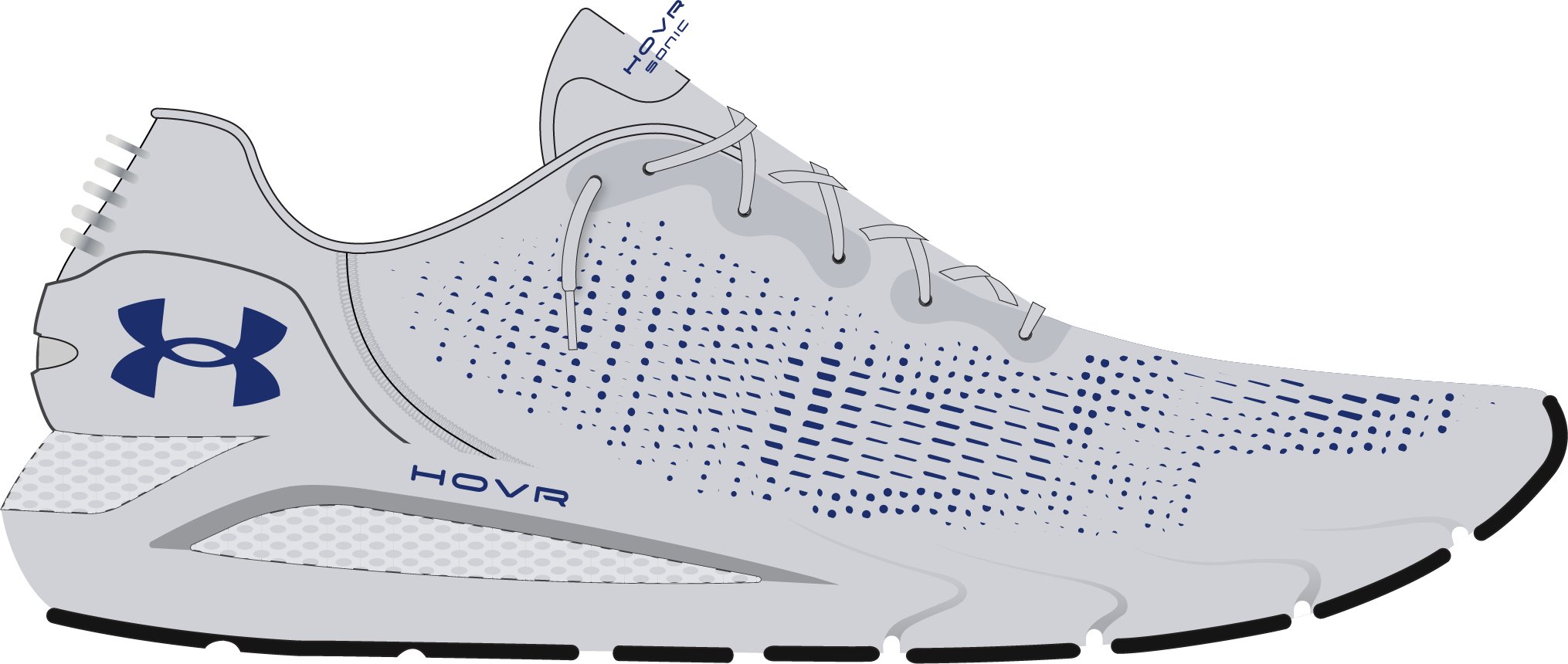 UA HOVR Sonic 4 Men's Running Shoes 14